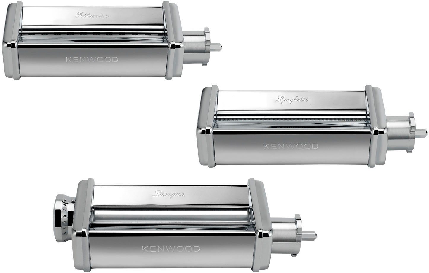 KENWOOD Pasta accessoire pakket Pastaset voor lasagne, spaghetti en fettuccine MAX980ME