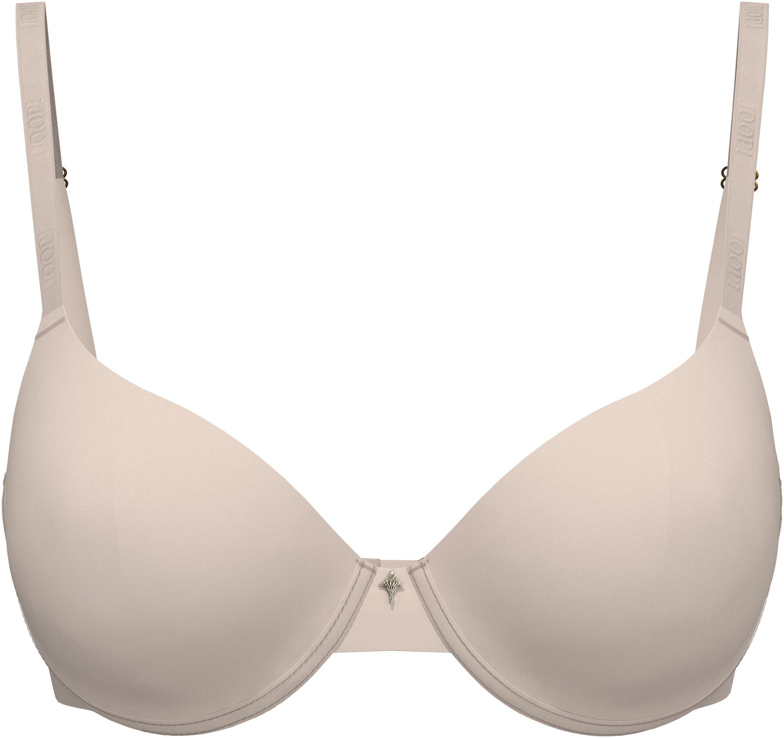 OTTO JOOP! Beugel-bh Sensation met stijlvolle versiering op de middenstijl dames beugel bh's maat 85 B beige
