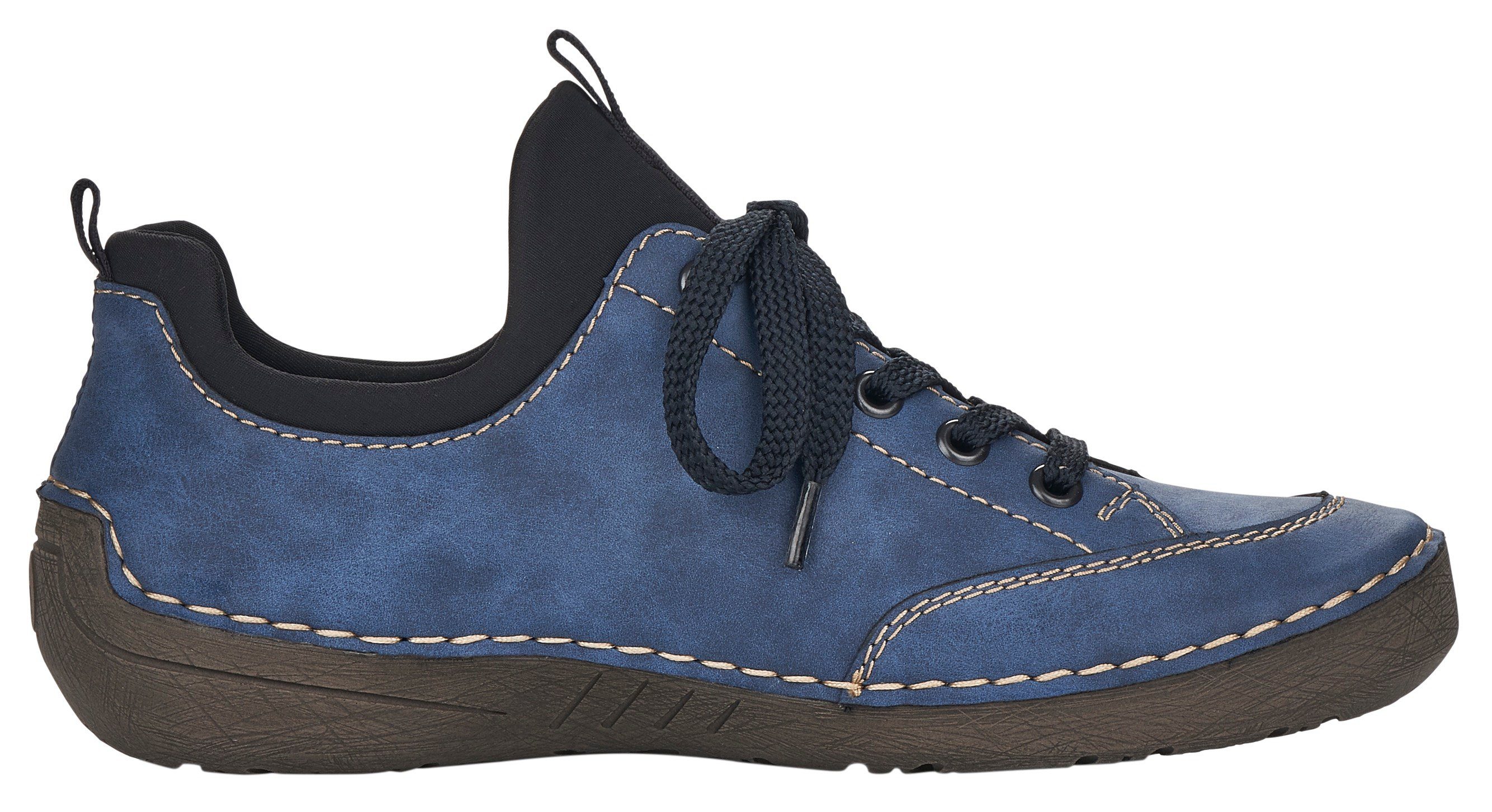 Rieker Slip-on sneakers , slipper, instapschoen, met elastische instap