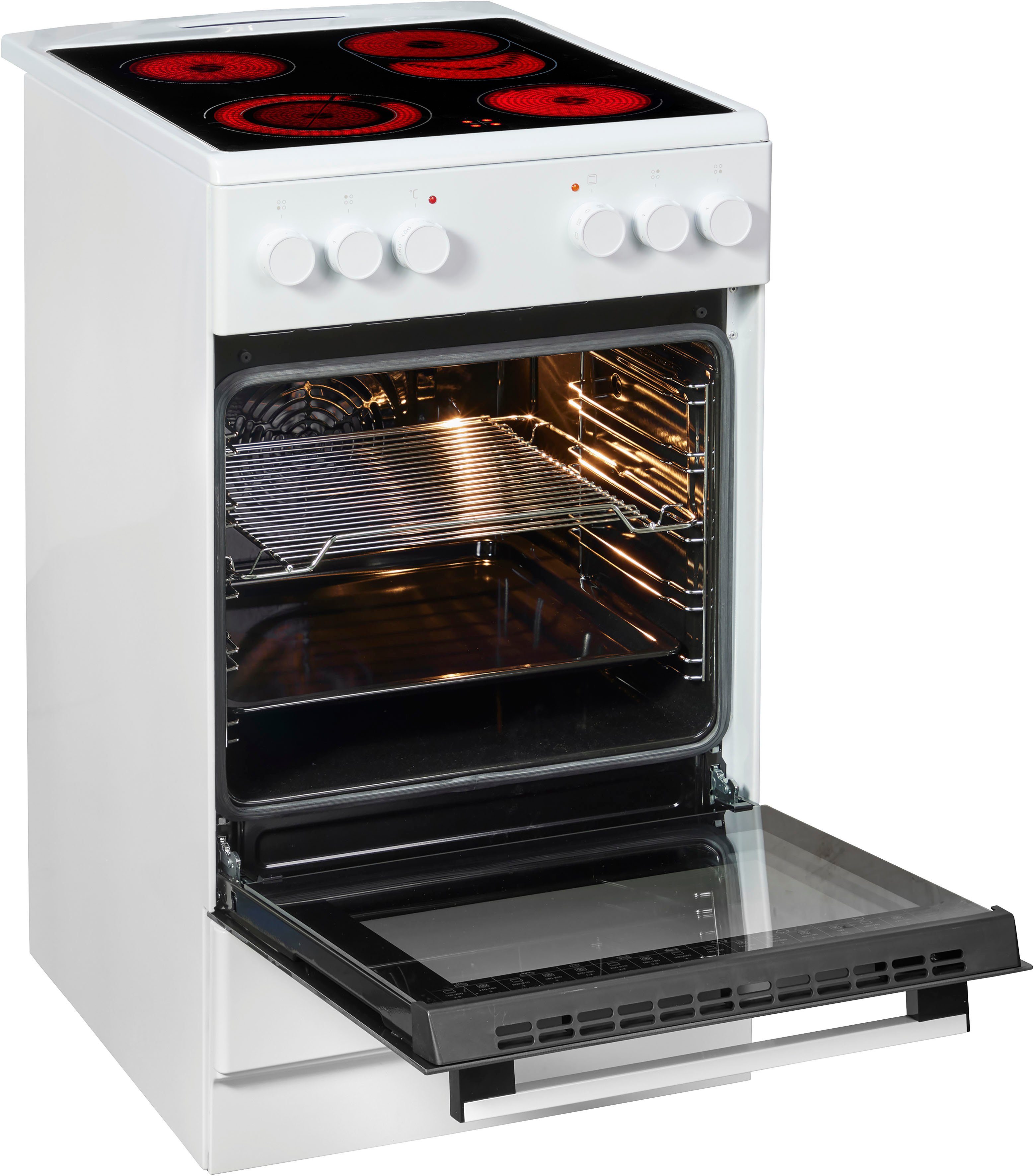 Amica Vrijstaand elektrisch fornuis SHC 903 021 W