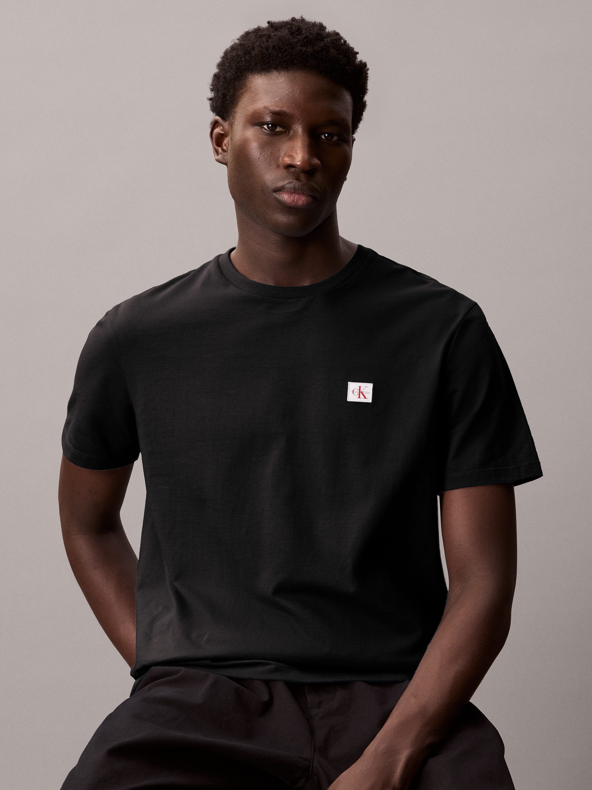 Calvin Klein T-shirt SS BADGE TEE 2 PACK (Set van 2)