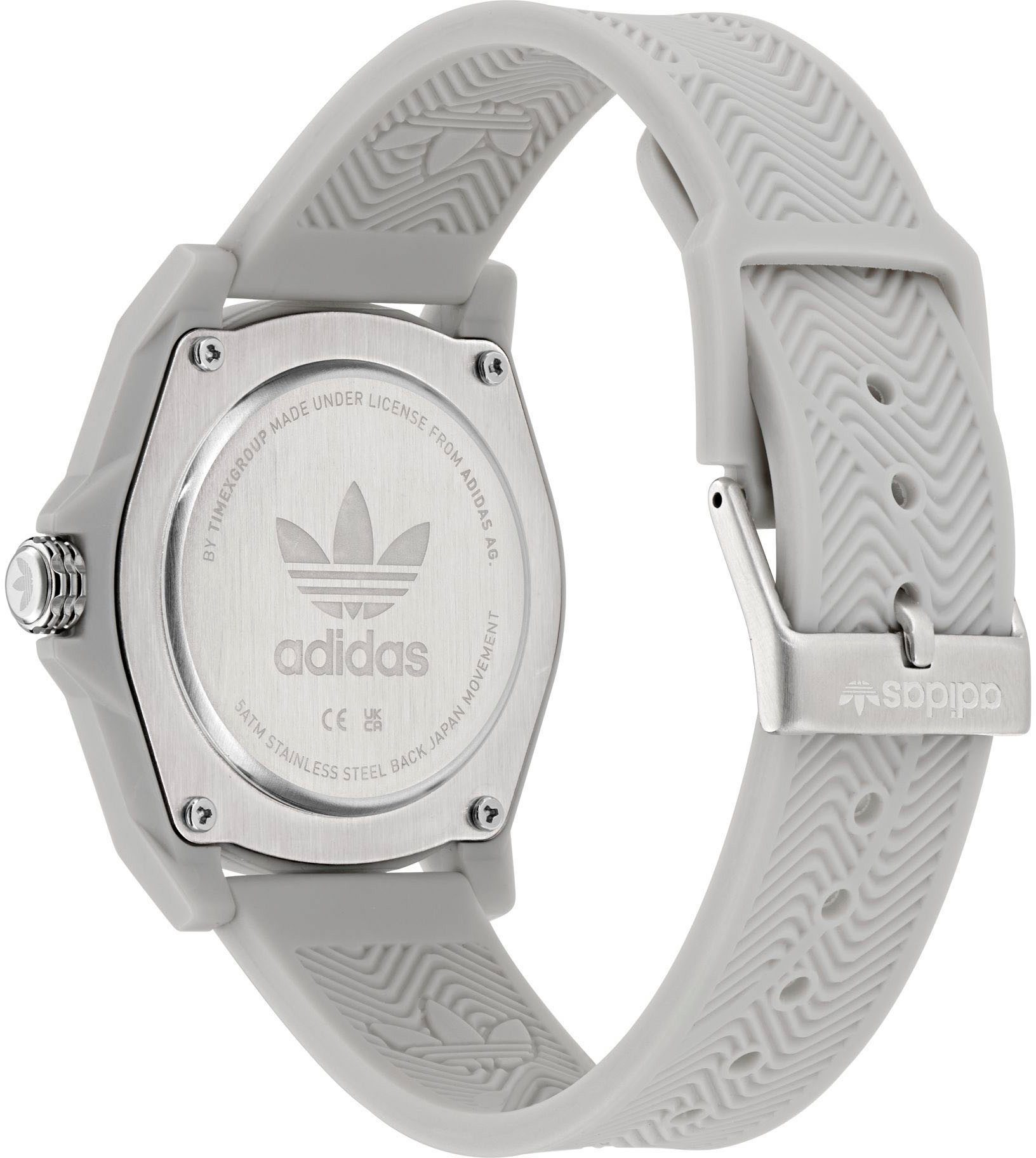 adidas Originals Kwartshorloge PROJECT FOUR Polshorloge, herenhorloge, dameshorloge, harsband, waterafstotend tot 5 bar