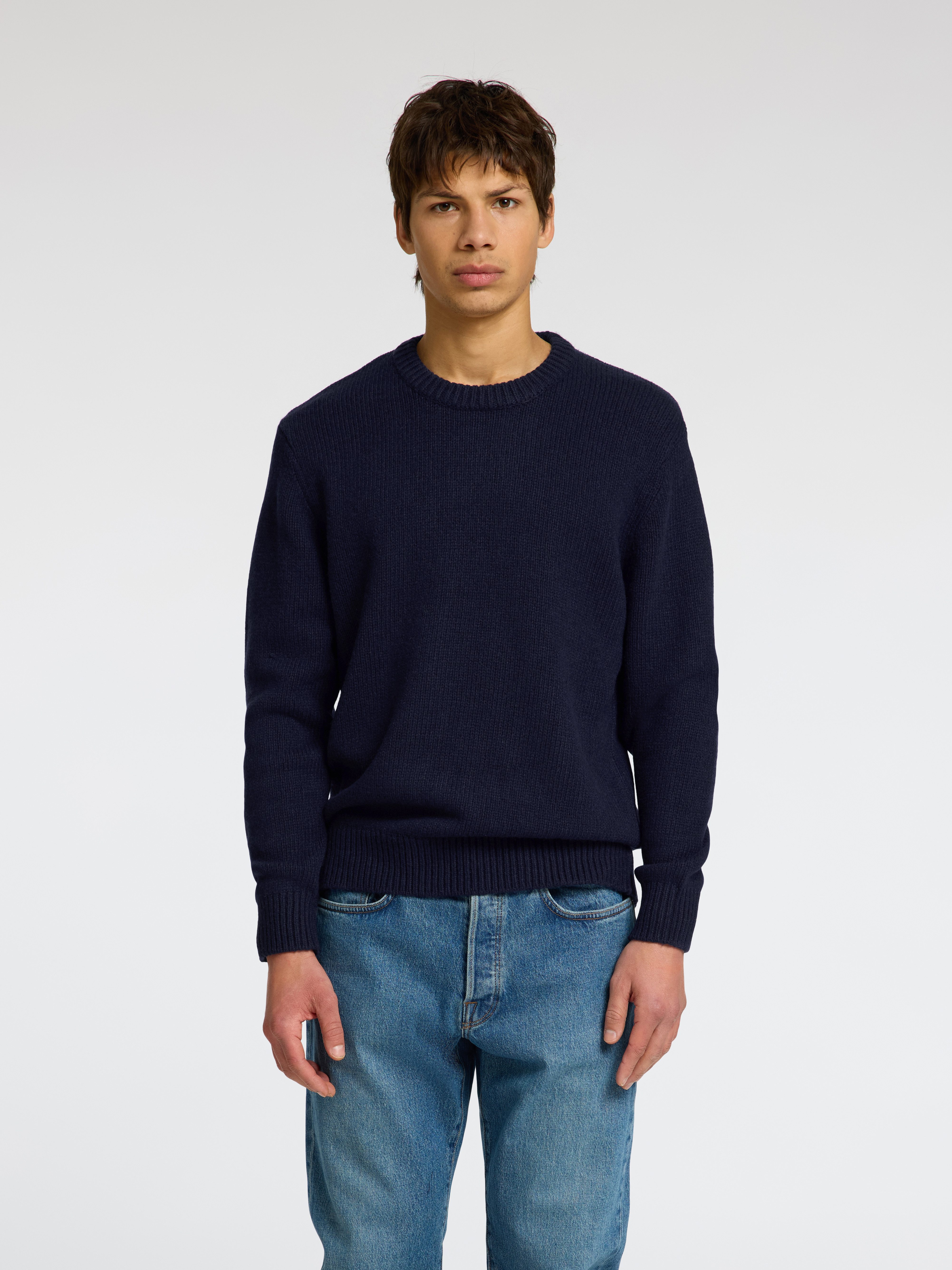 SELECTED HOMME Gebreide trui SLHCODY LS KNIT RELAXED CREW NECK NOOS