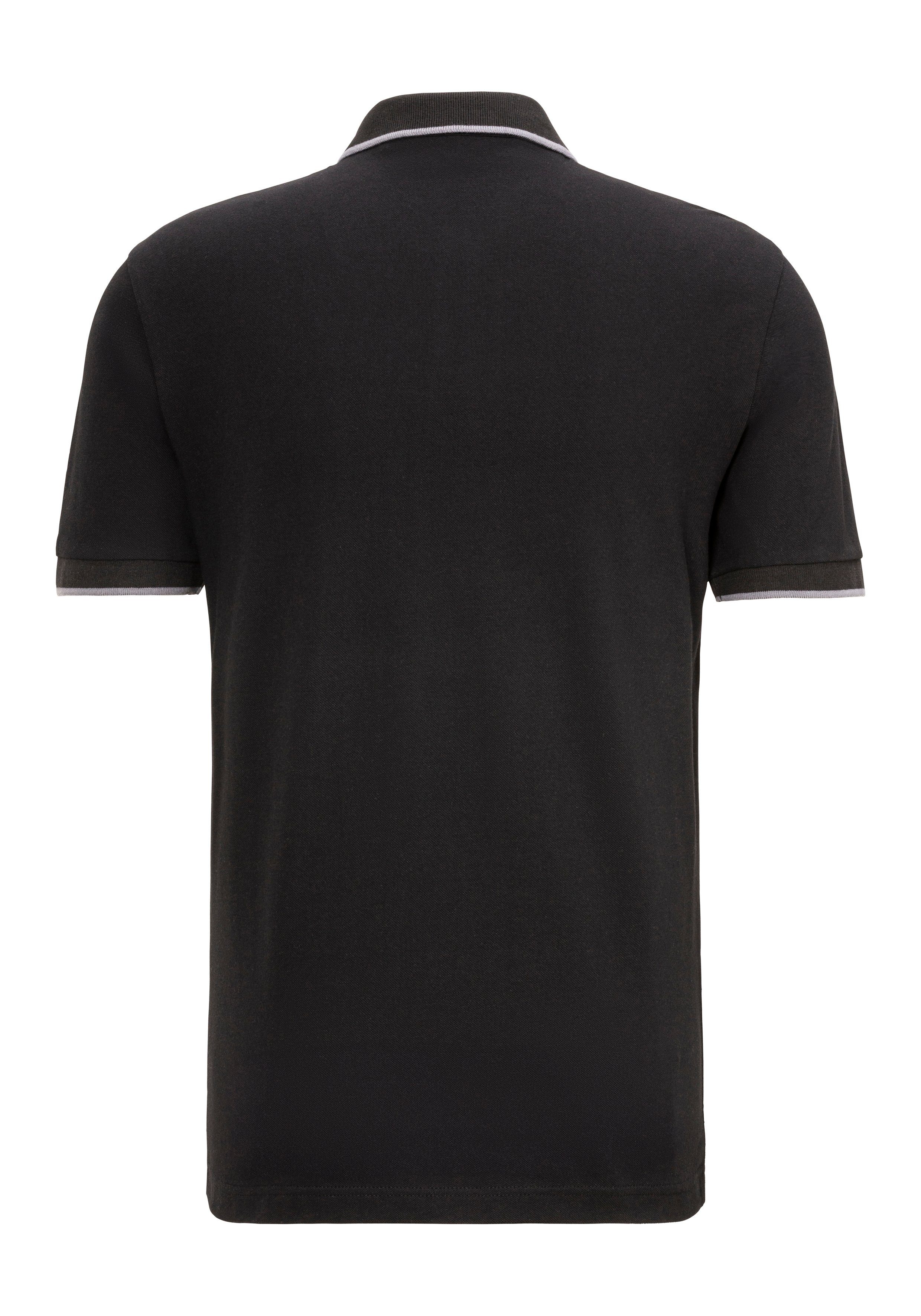 Boss Orange Poloshirt Passertip met boss badge