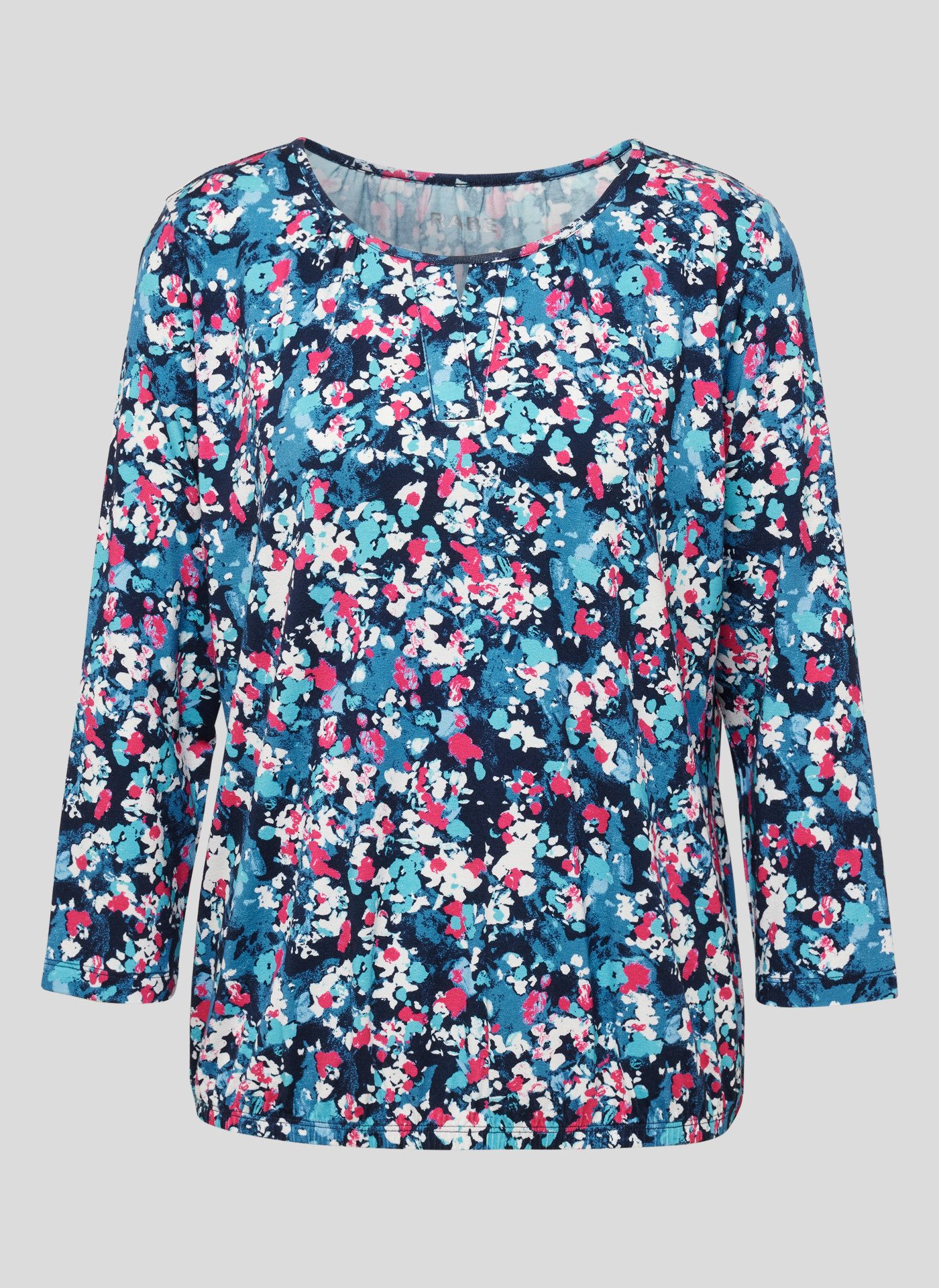 Rabe Shirt met 3/4 mouwen met bloemenprint