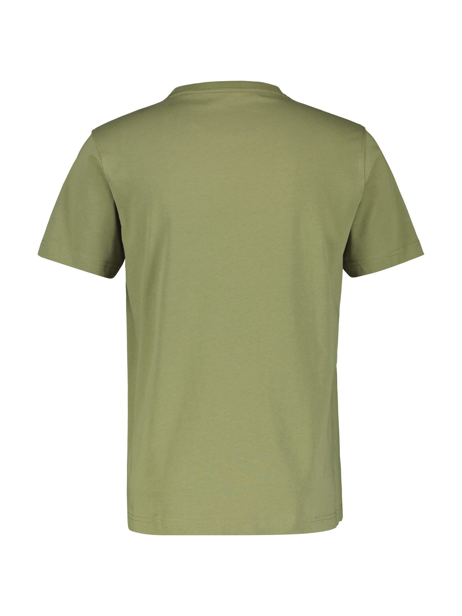 Lerros T-shirt Logo in reliëf op de borst