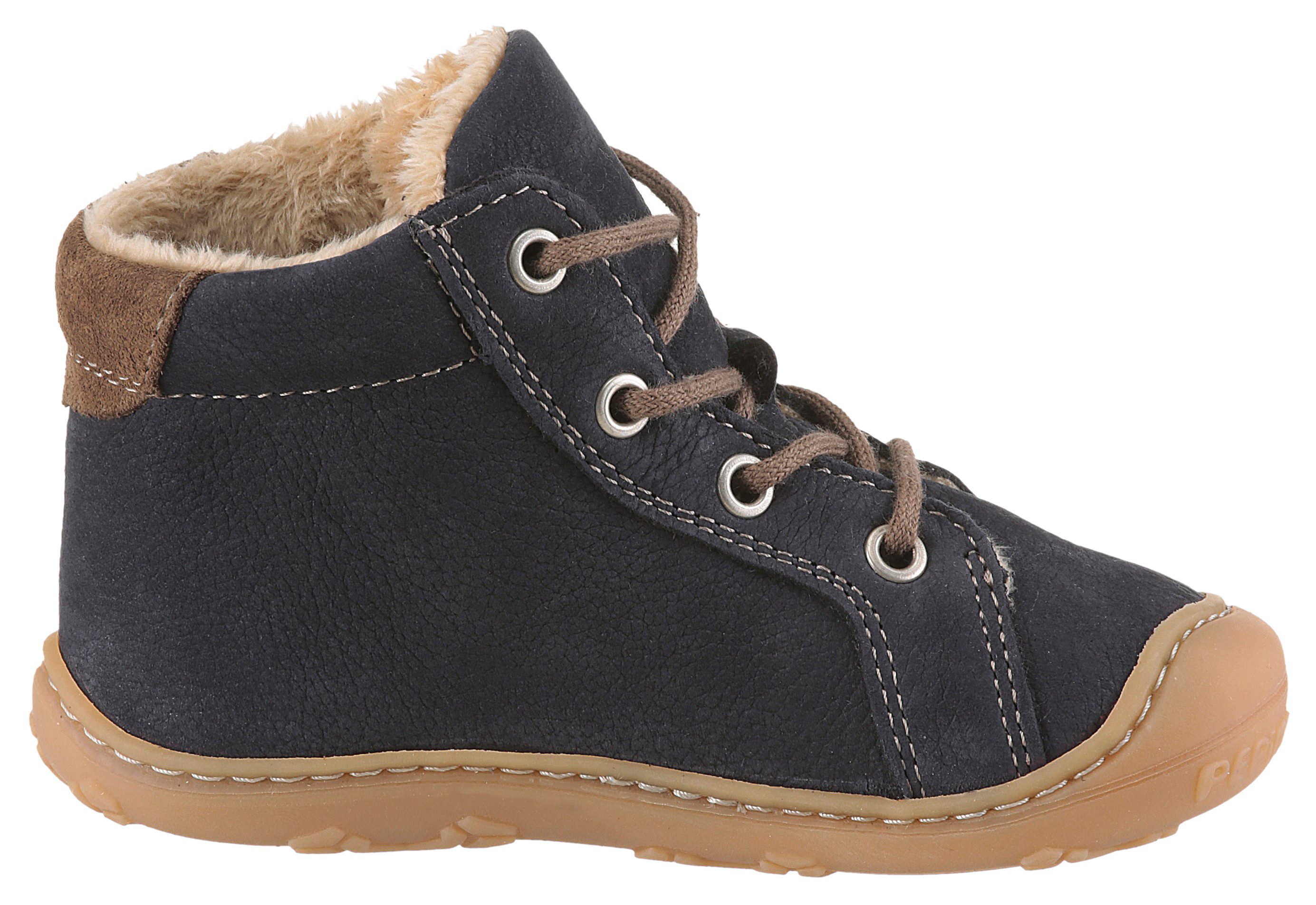 PEPINO by RICOSTA Babyschoentjes Georgie WMS: wijd Winterlaars met breedtemetingssysteem, maat sjabloon te downloaden