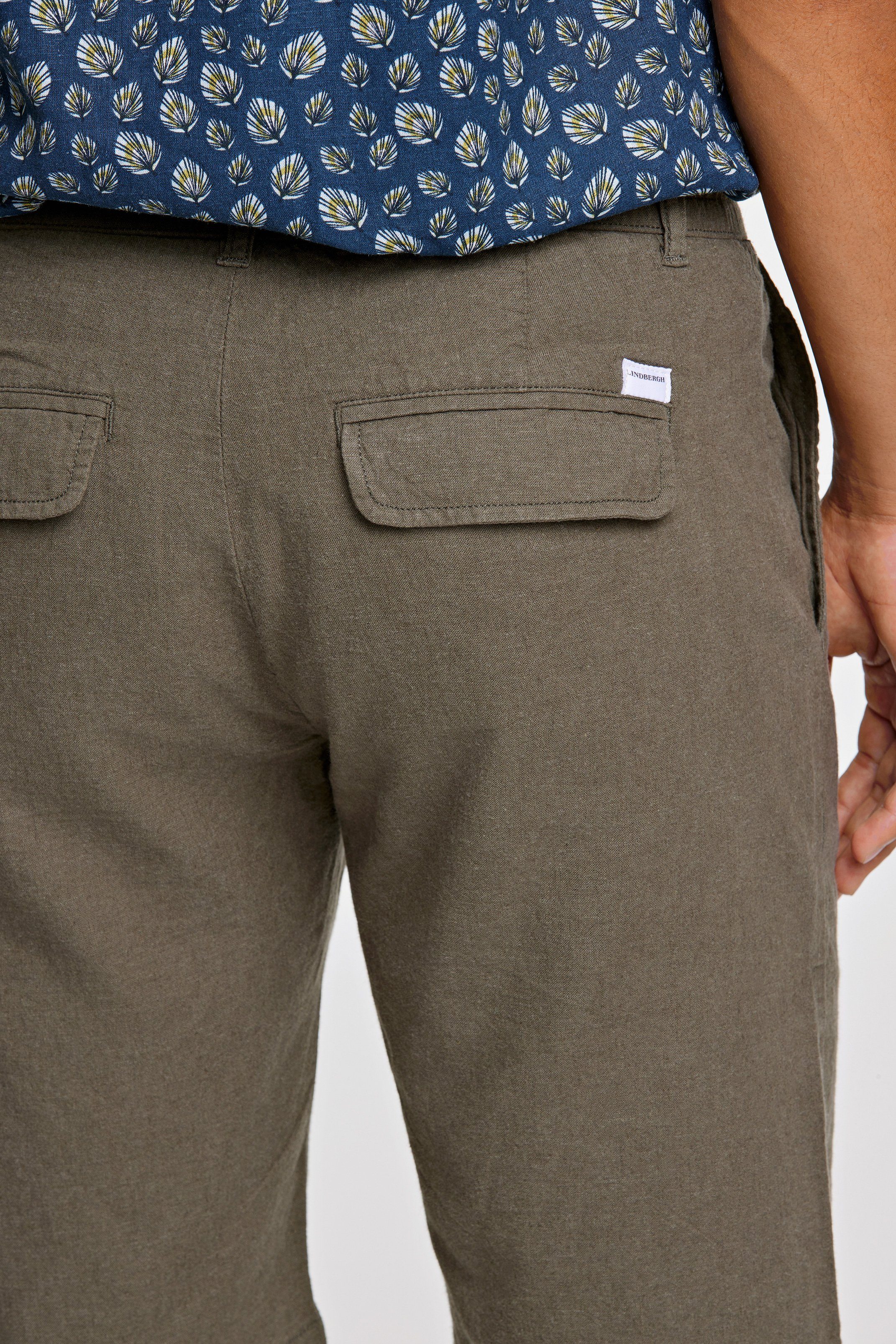 LINDBERGH Chino-short met linnen