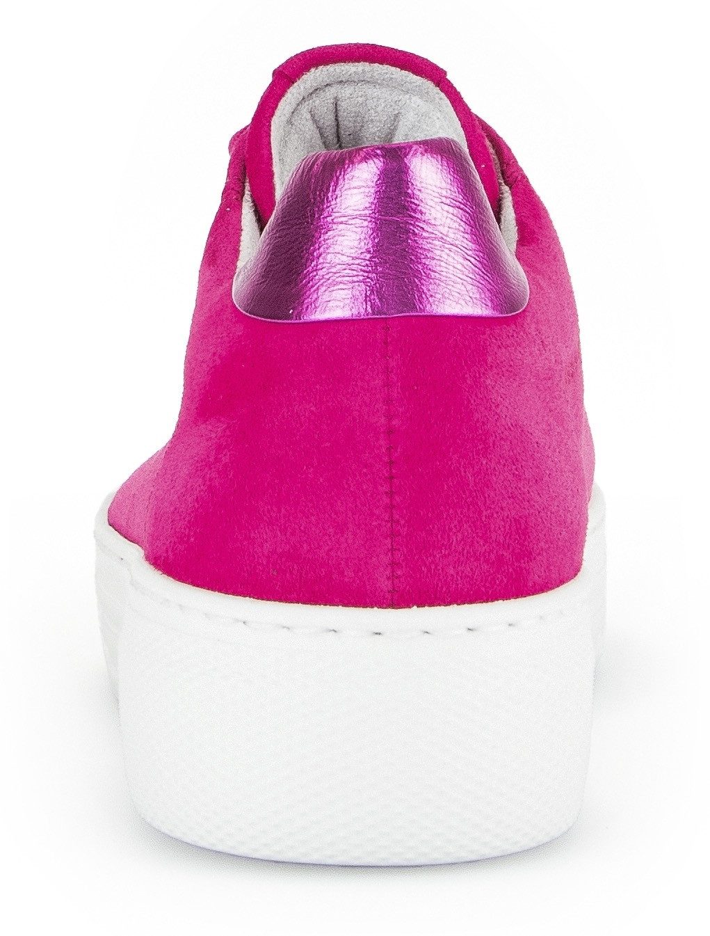 Gabor Plateausneakers Florence , vrijetijdsschoen, lage schoen, veterschoen met subtiele decoratieve stiksels