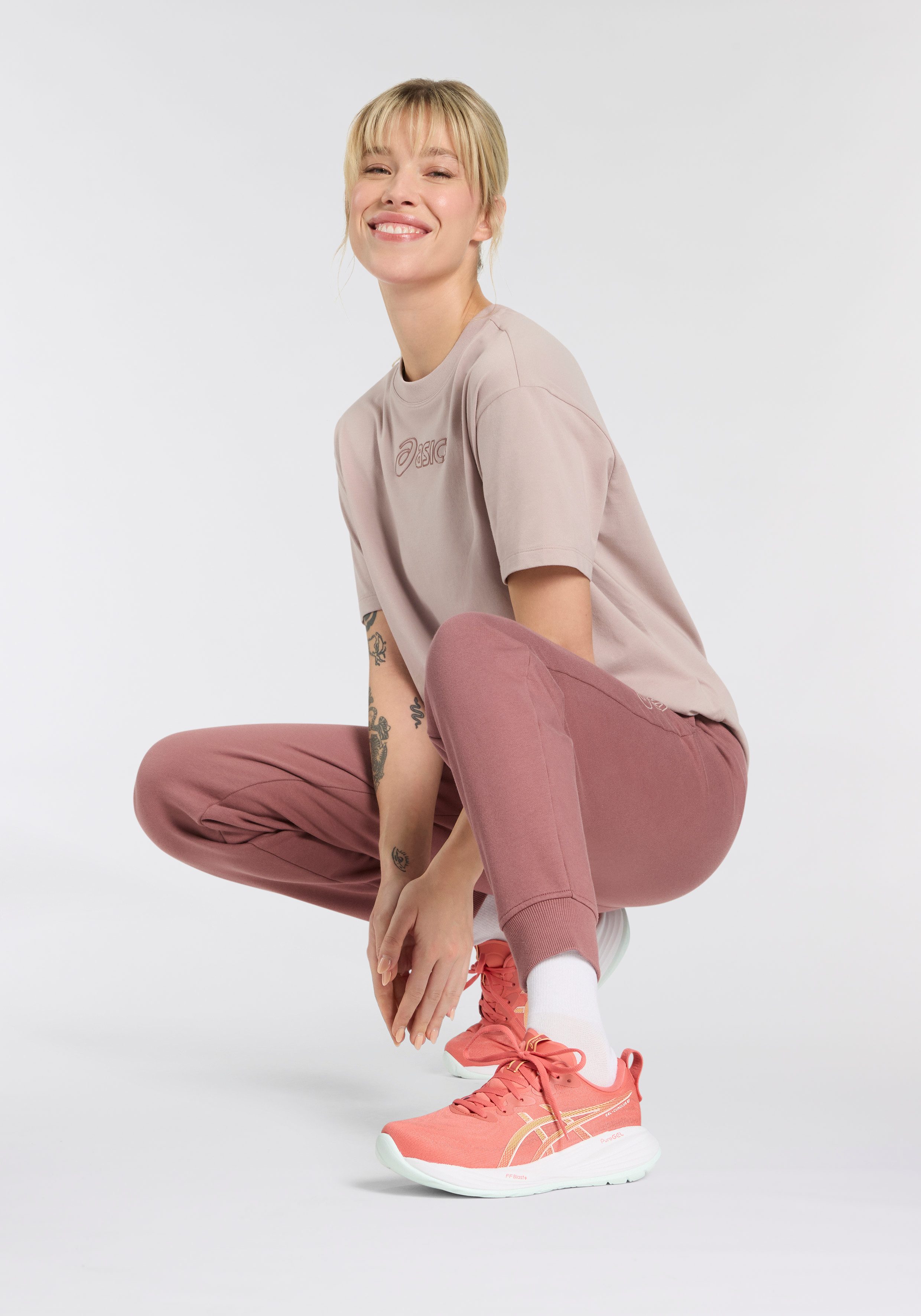 Asics Runningbroek ASICS LOGO SWEATPANT