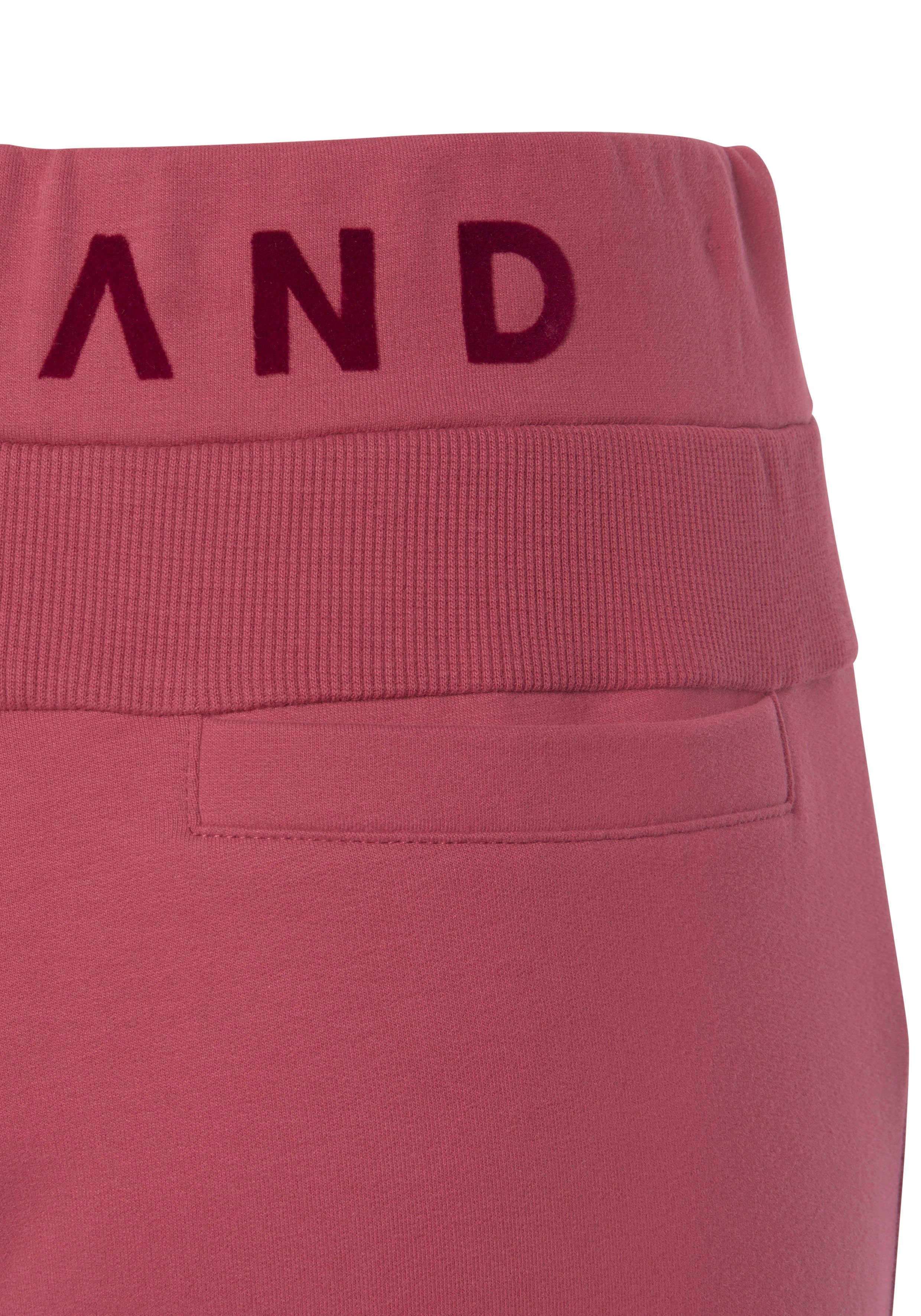 Elbsand Sweatbroek Brinja met zakken en brede trekkoorden, joggingbroek, casual pasvorm