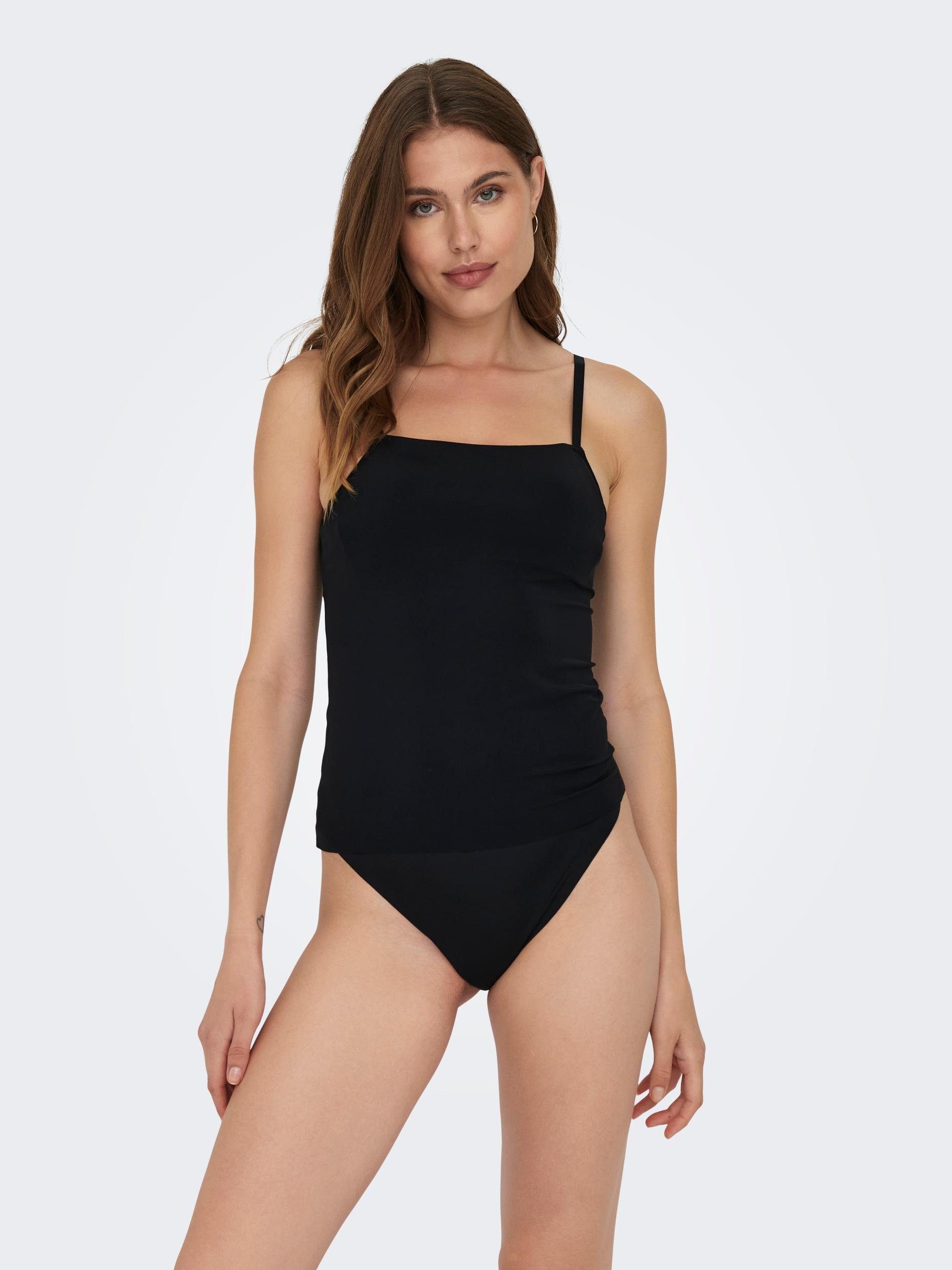 Only Top met spaghettibandjes ONLTRACY BONDED MOULDED BRA SINGLET