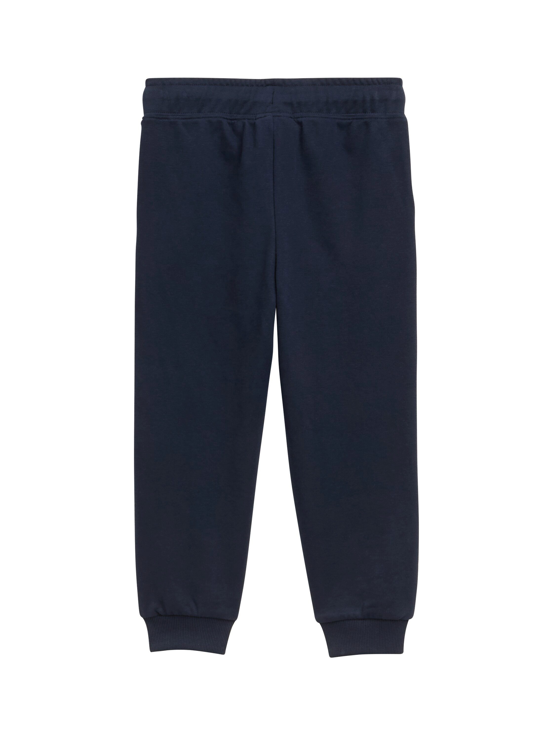 Tom Tailor Sweatbroek met geborduurd logo