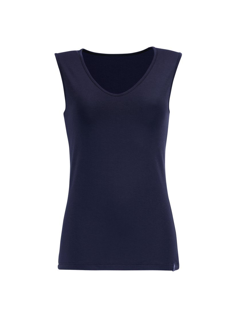 Trigema Tanktop TRIGEMA T-Shirt van viskose (1-delig)