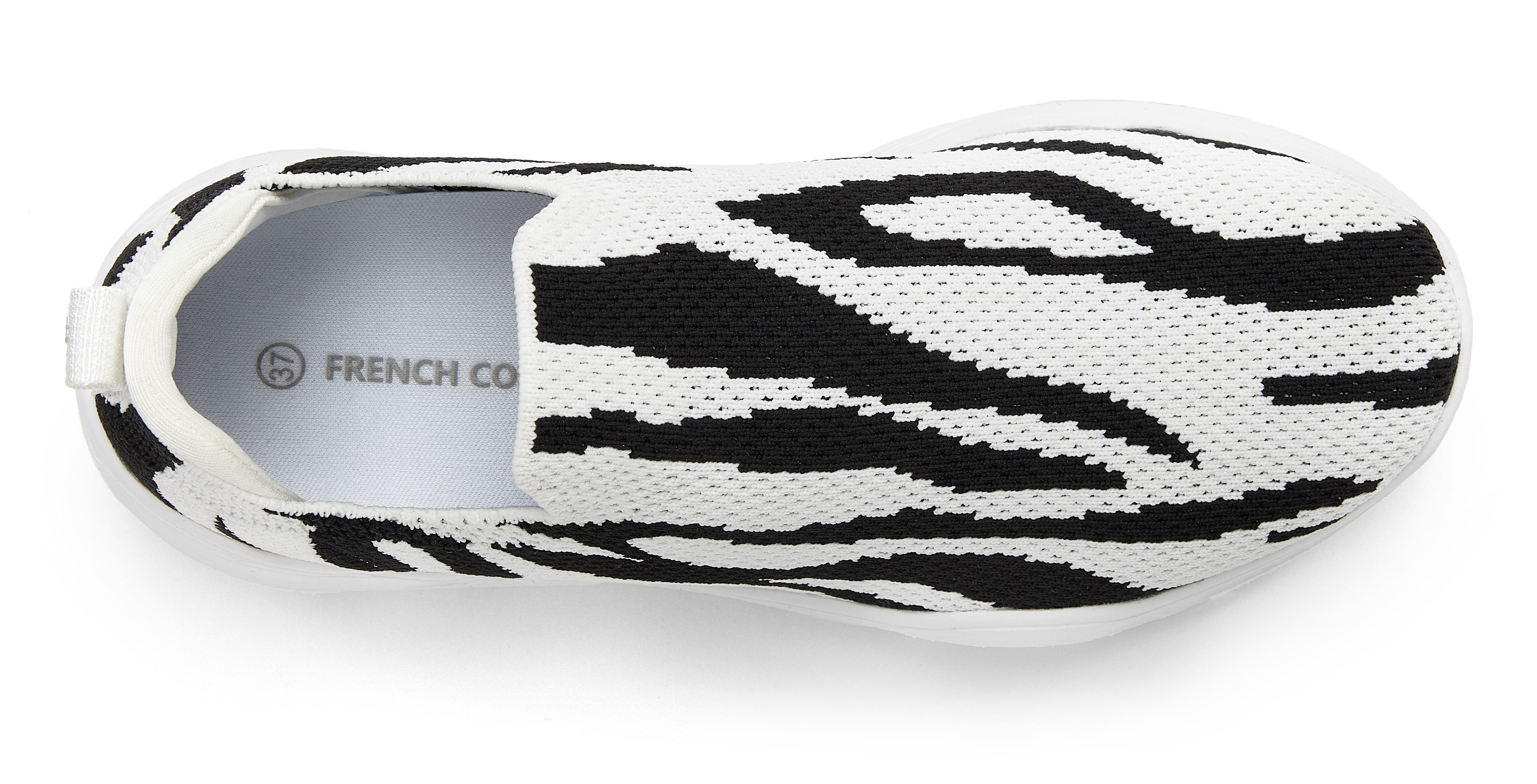 French Connection Sneakers Slipper, slip-ons, lage schoen, vrijetijdsschoen om in te schieten VEGAN