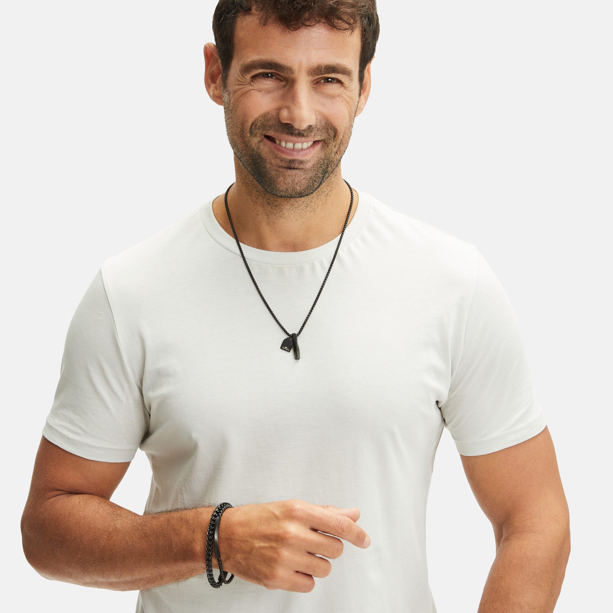 FYNCH-HATTON Armband Sieraden cadeau roestvrijstalen armband The Twist