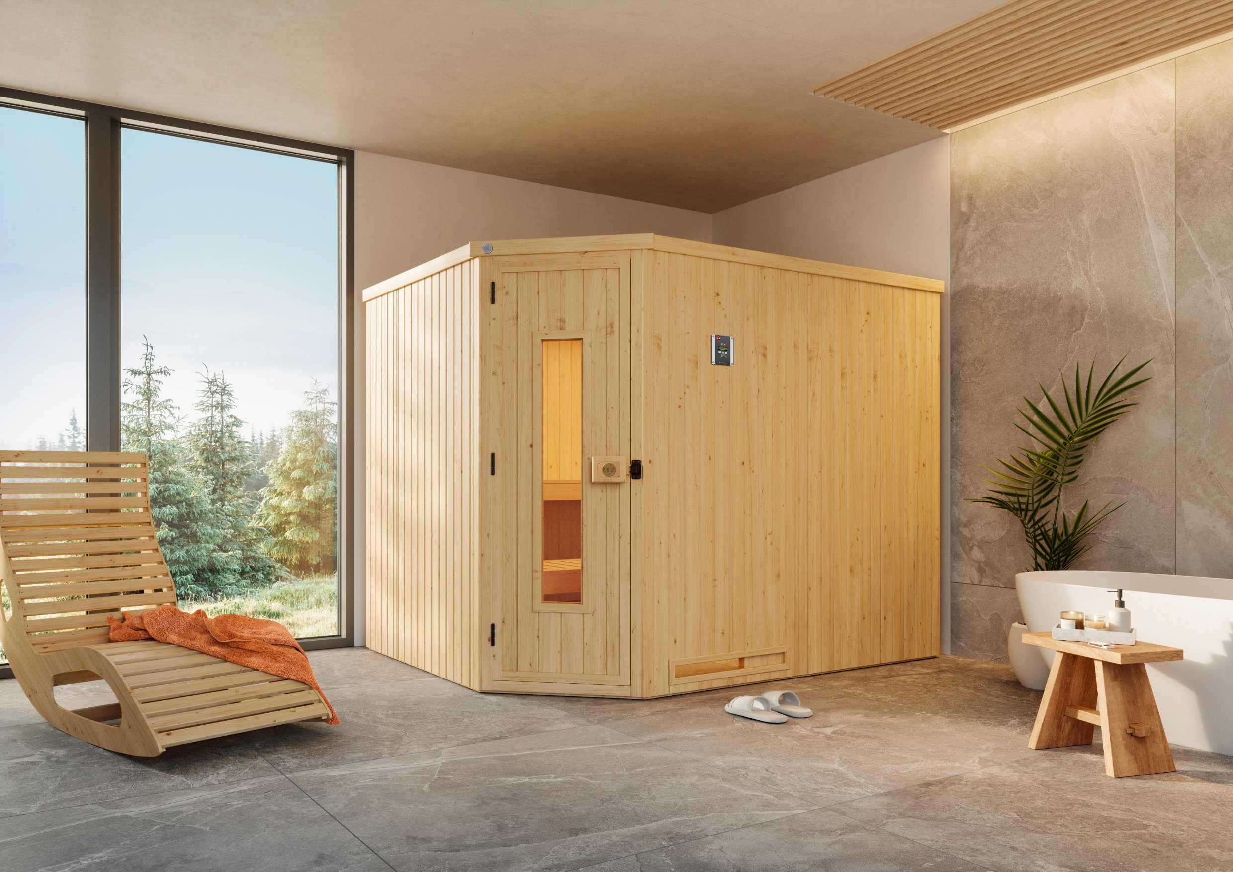 weka Sauna Varberg 4 zonder kachel