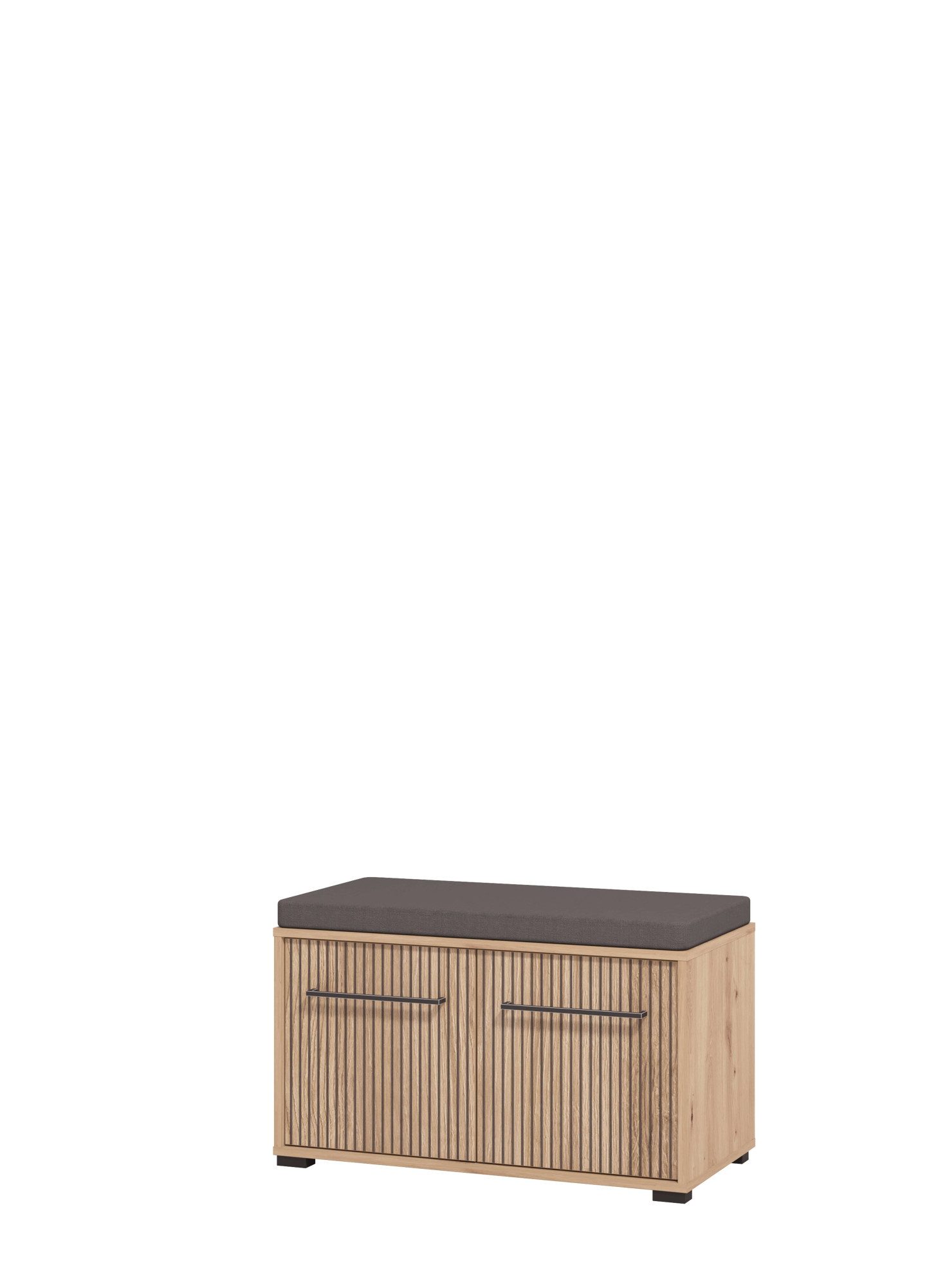 INOSIGN Schoenenbank Landes, schoenenkast, schoenenrek, schoenenkist, breedte 80 cm halbankjes beige
