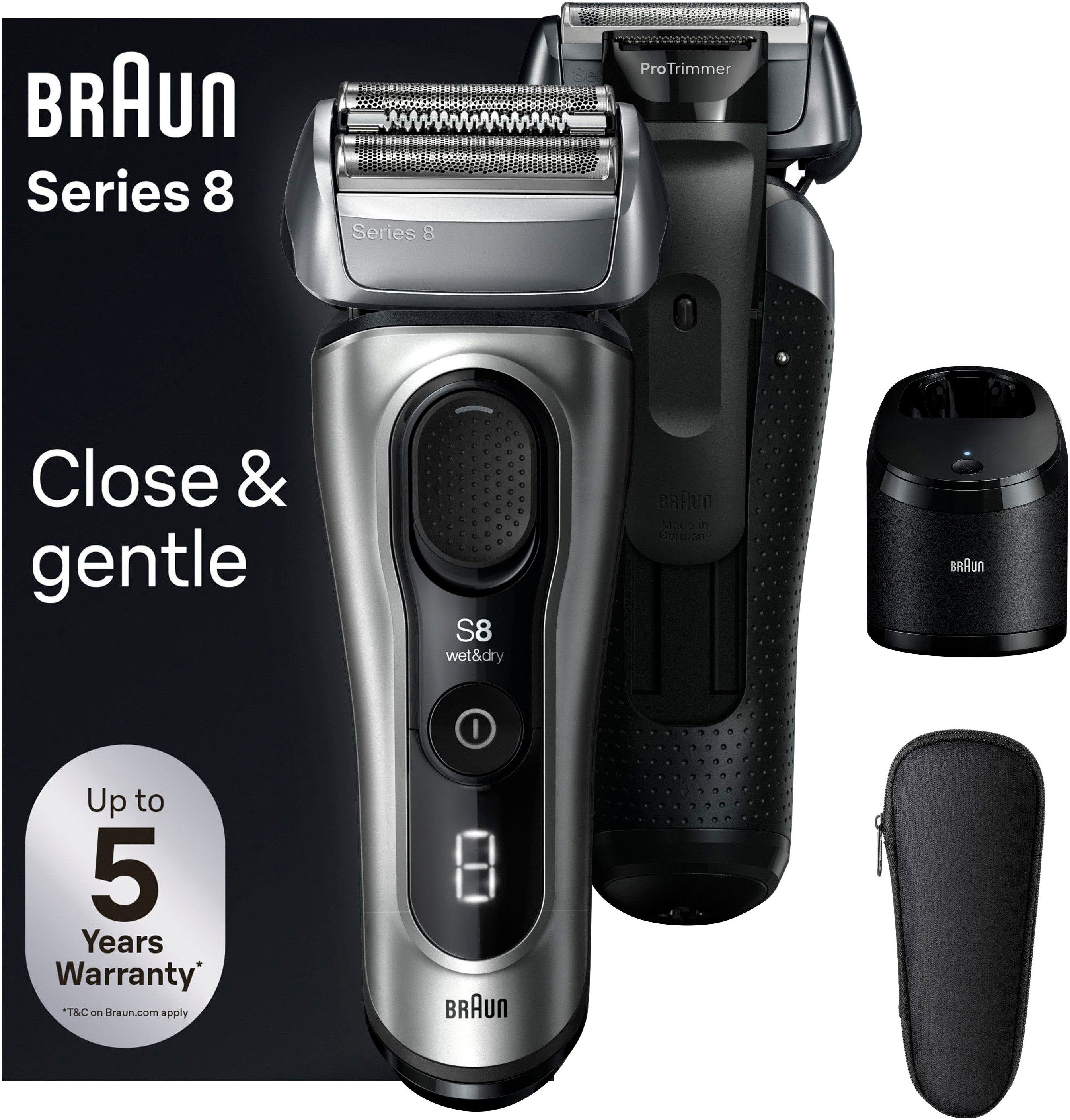 Braun Elektrisch scheerapparaat Series 8 8567cc