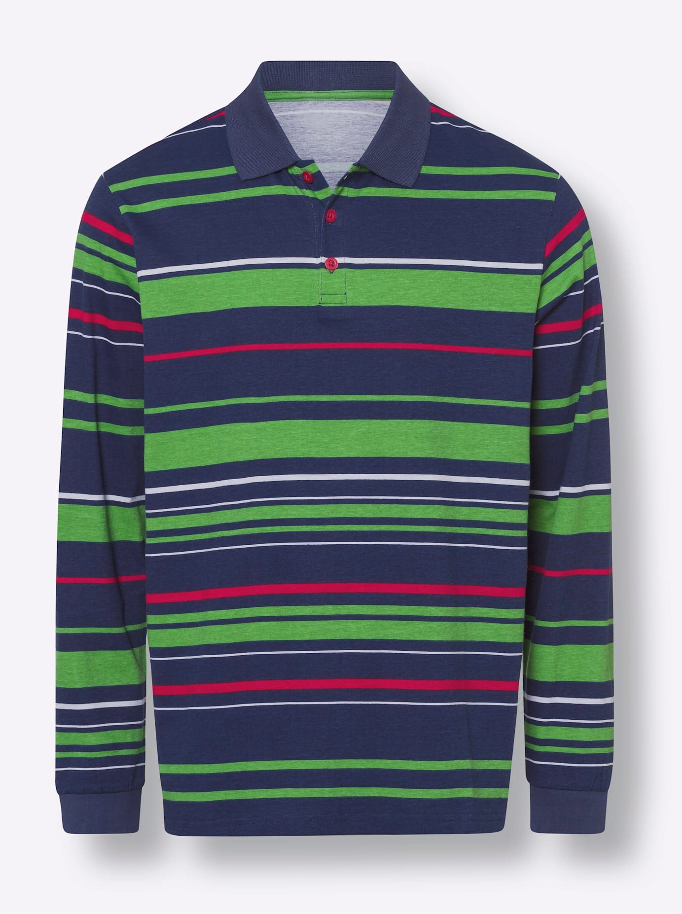 Classic Poloshirt met lange mouwen (1-delig)