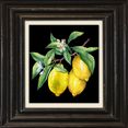 queence artprint op linnen citroenen geel