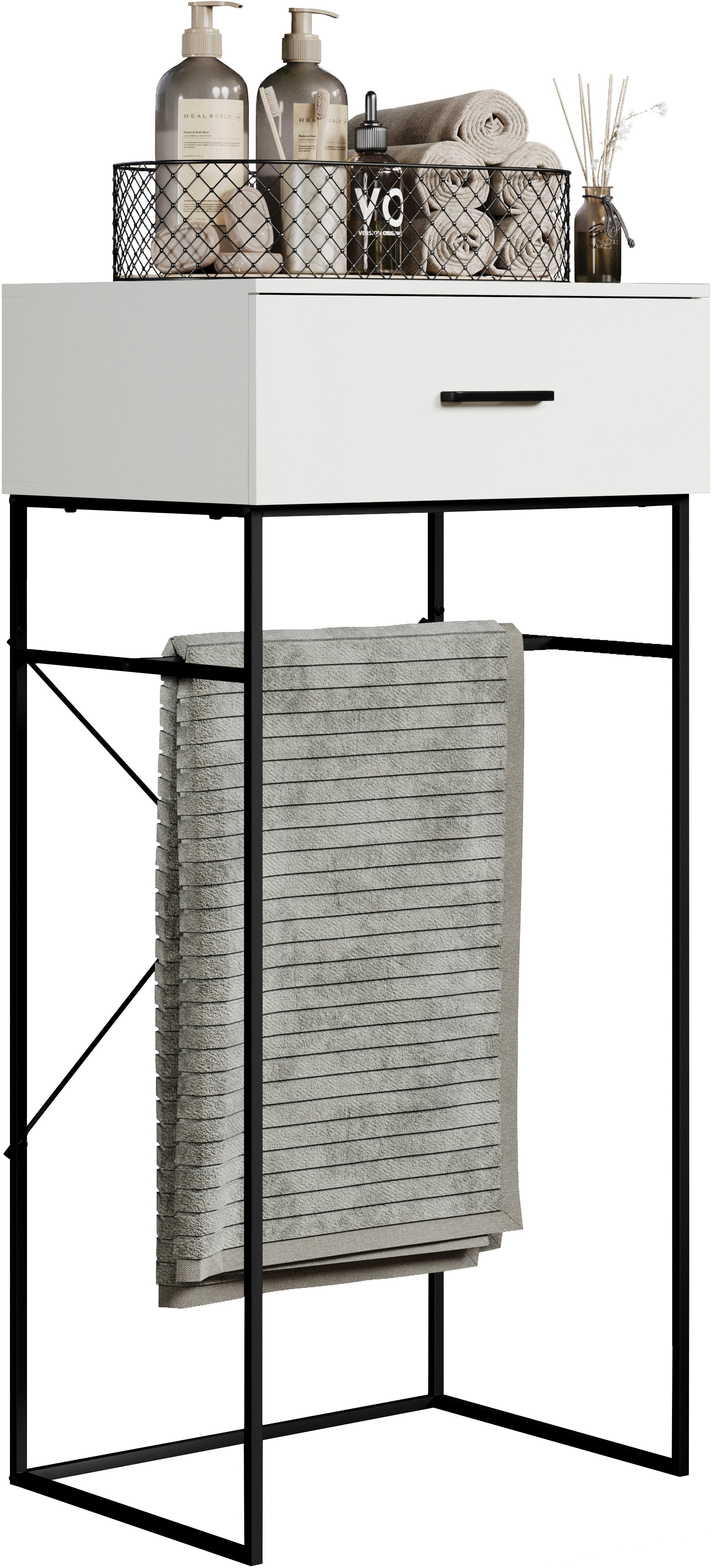 INOSIGN Bijzettafel Sterling Console tafel met lade en geïntegreerde ophangbeugel - 60/48/132 cm (1 stuk)