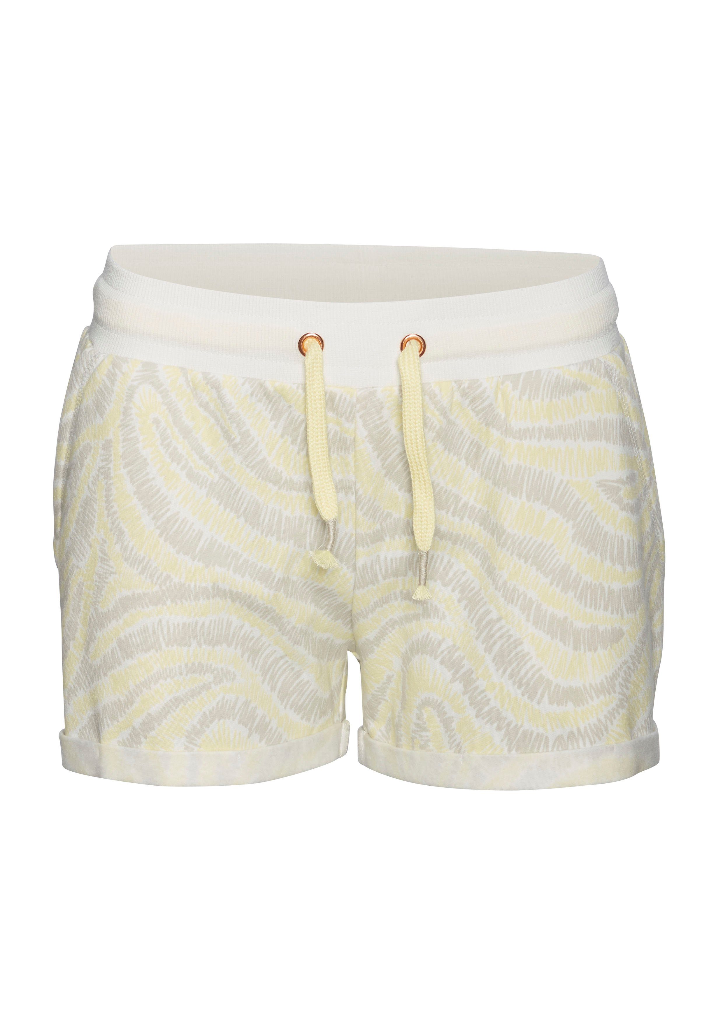 Lascana Relaxshorts met zijzakken, loungepak