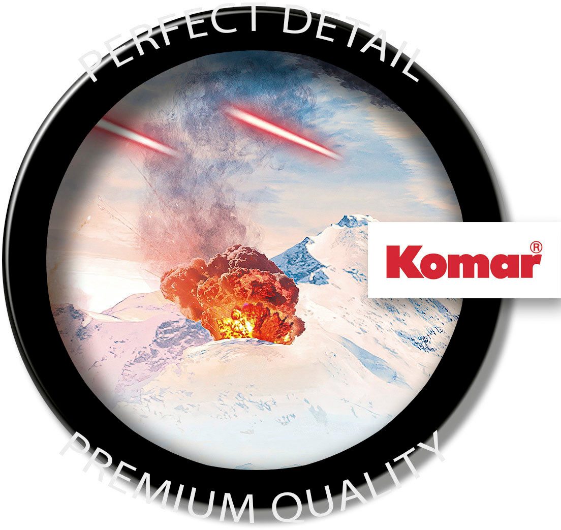 Komar Fotobehang Digitale print vlies - Star Wars Hoth Showdown - Afmeting 400 x 250 cm (1 stuk)