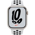apple smartwatch nike series 7 gps + cellular, 45 mm grijs
