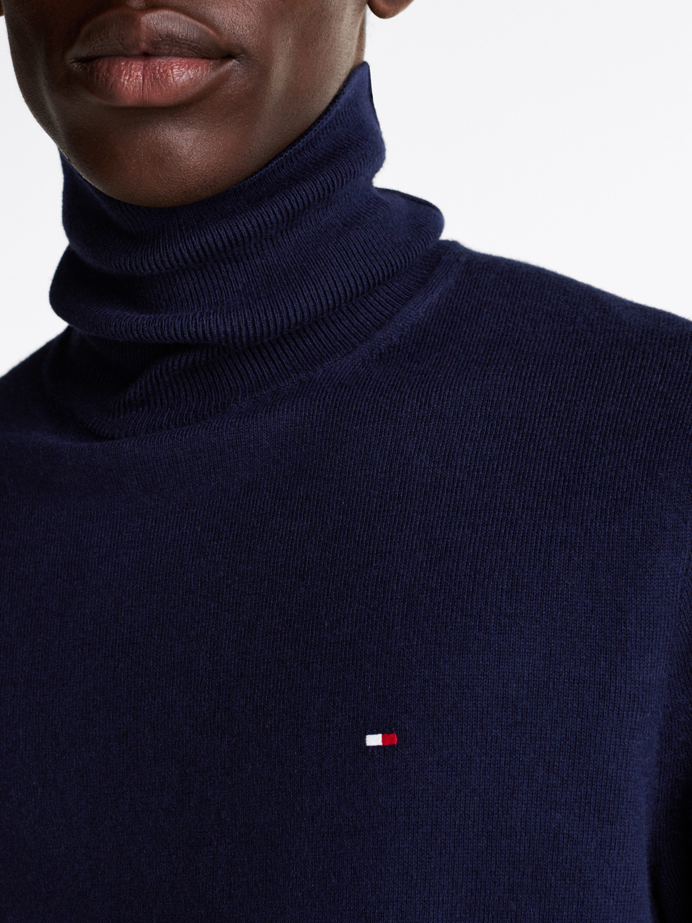 Tommy Hilfiger Coltrui PIMA ORG CTN CASHMERE ROLL NECK