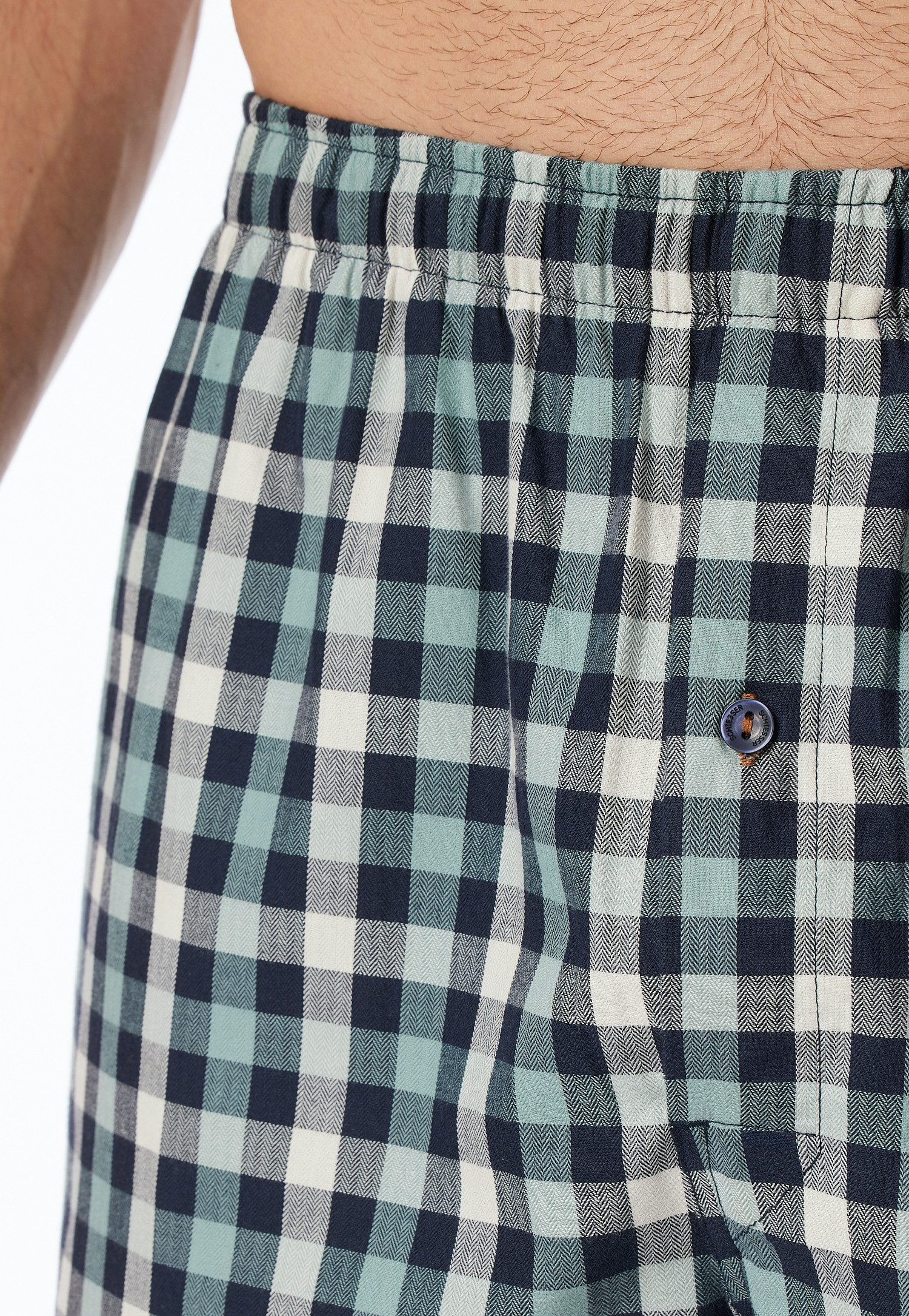 Schiesser Geweven boxershort Boxershorts Multipacks met functionele knoopsluiting en zichtbare knop (2 stuks Set van 2)