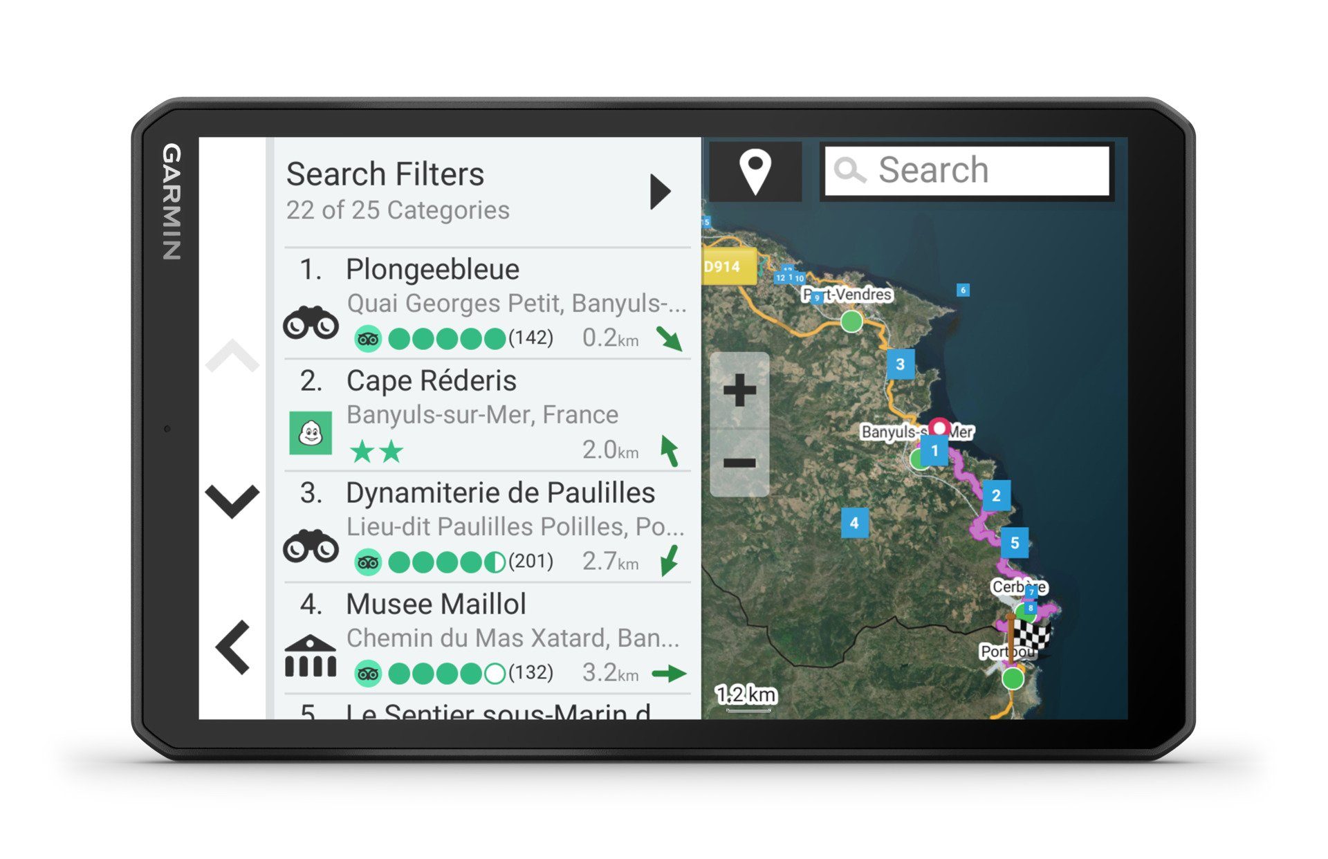 Garmin Navigatiesysteem Camper 895 EU (1 stuk)