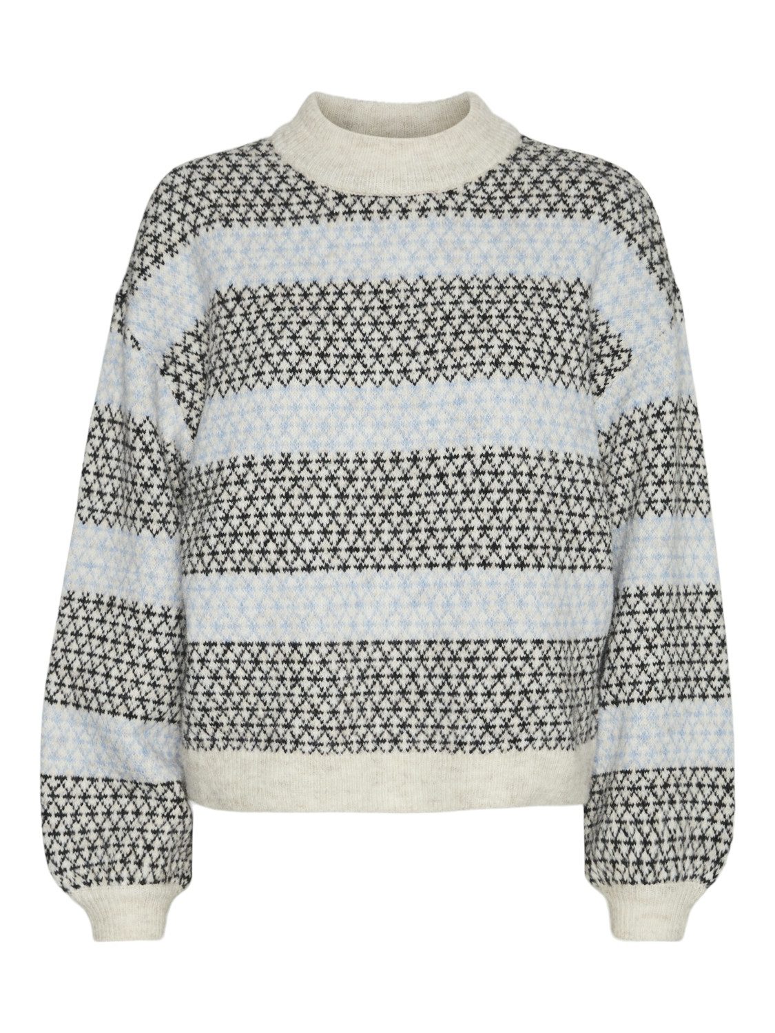 Vero Moda Gebreide trui VMTRIXIE LS HIGHNECK PULLOVER GA BOO