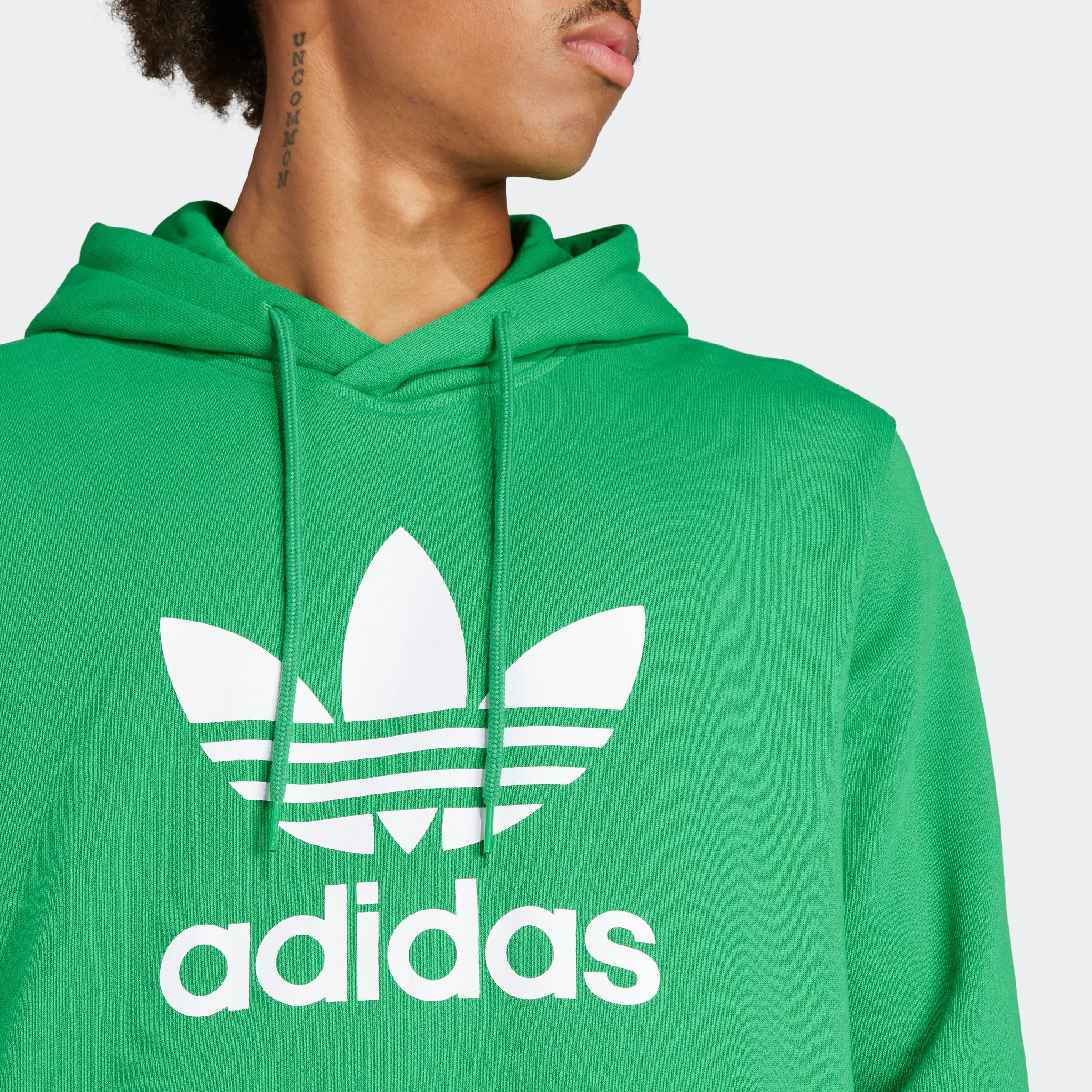adidas Originals Hoodie TREFOIL HOODY Hoodie, sweatshirt met grote logo-opdruk