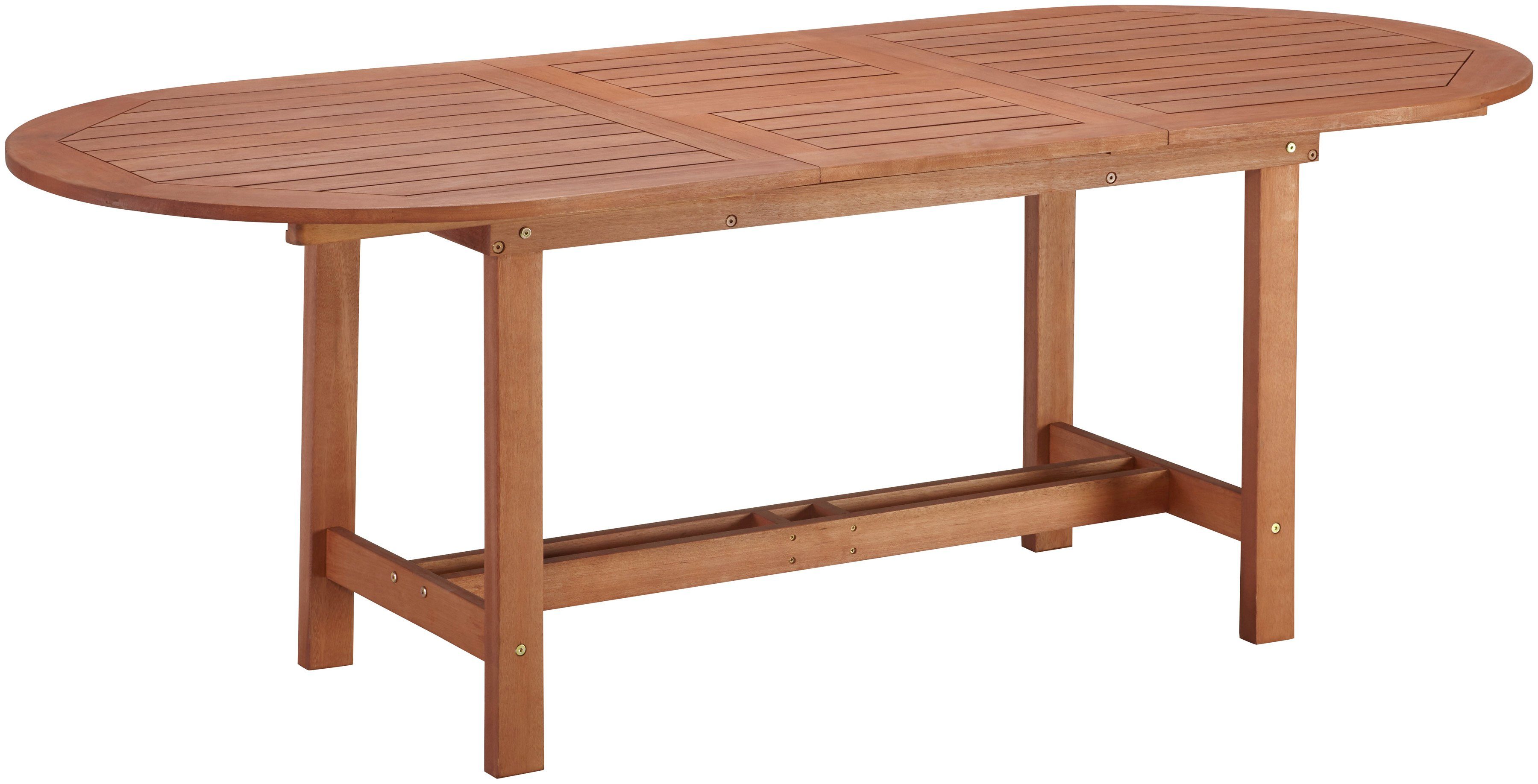MERXX Tuin-eethoek Maracaibo Eucalyptushout, FSC mix, geschikt voor 6 personen (13-delig)