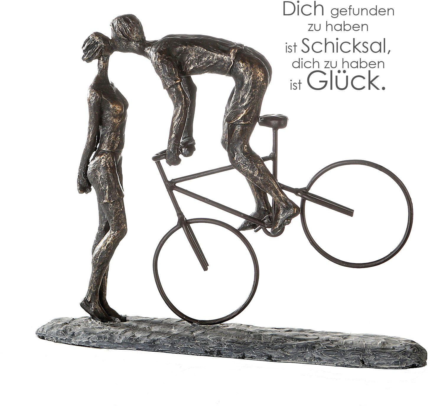 Casablanca by Gilde Decoratief figuur Sculptuur Kiss me (1 stuk)