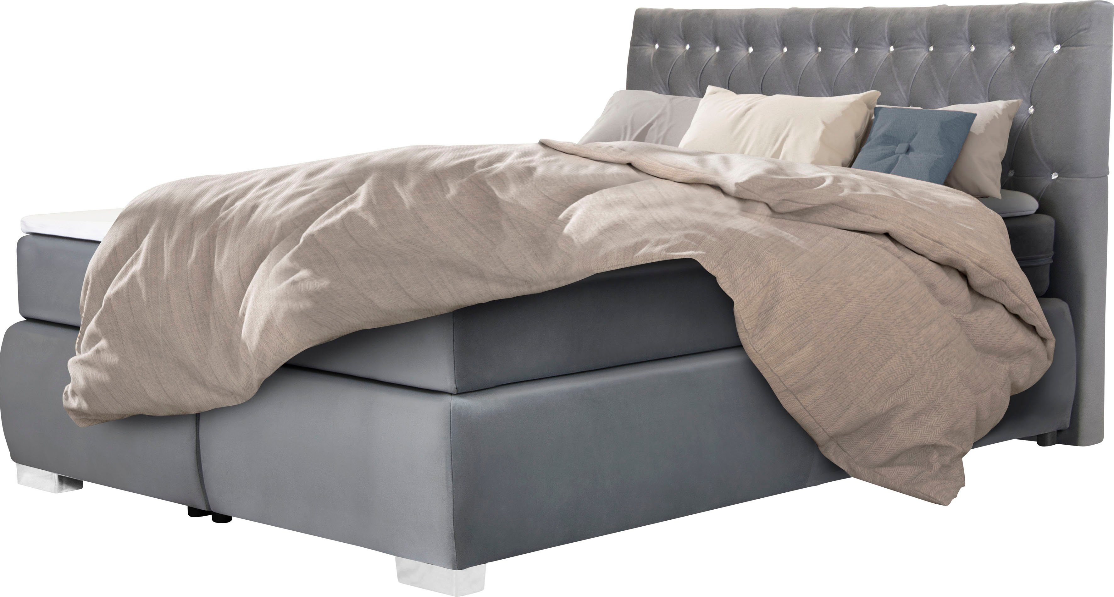 Leonique Boxspring Rumba Pocketveringsmatras in hardheid 3, in 4 breedten, incl. topmatras