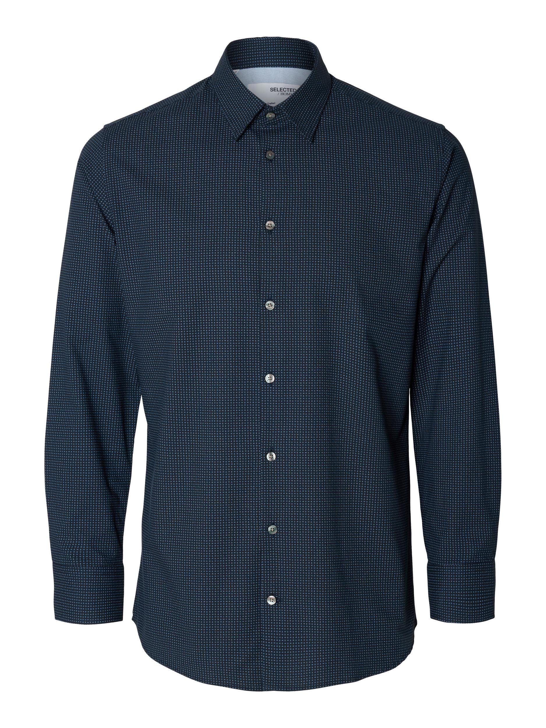 SELECTED HOMME Overhemd met lange mouwen SLHSLIMSOHO-DETAIL SHIRT LS NOOS