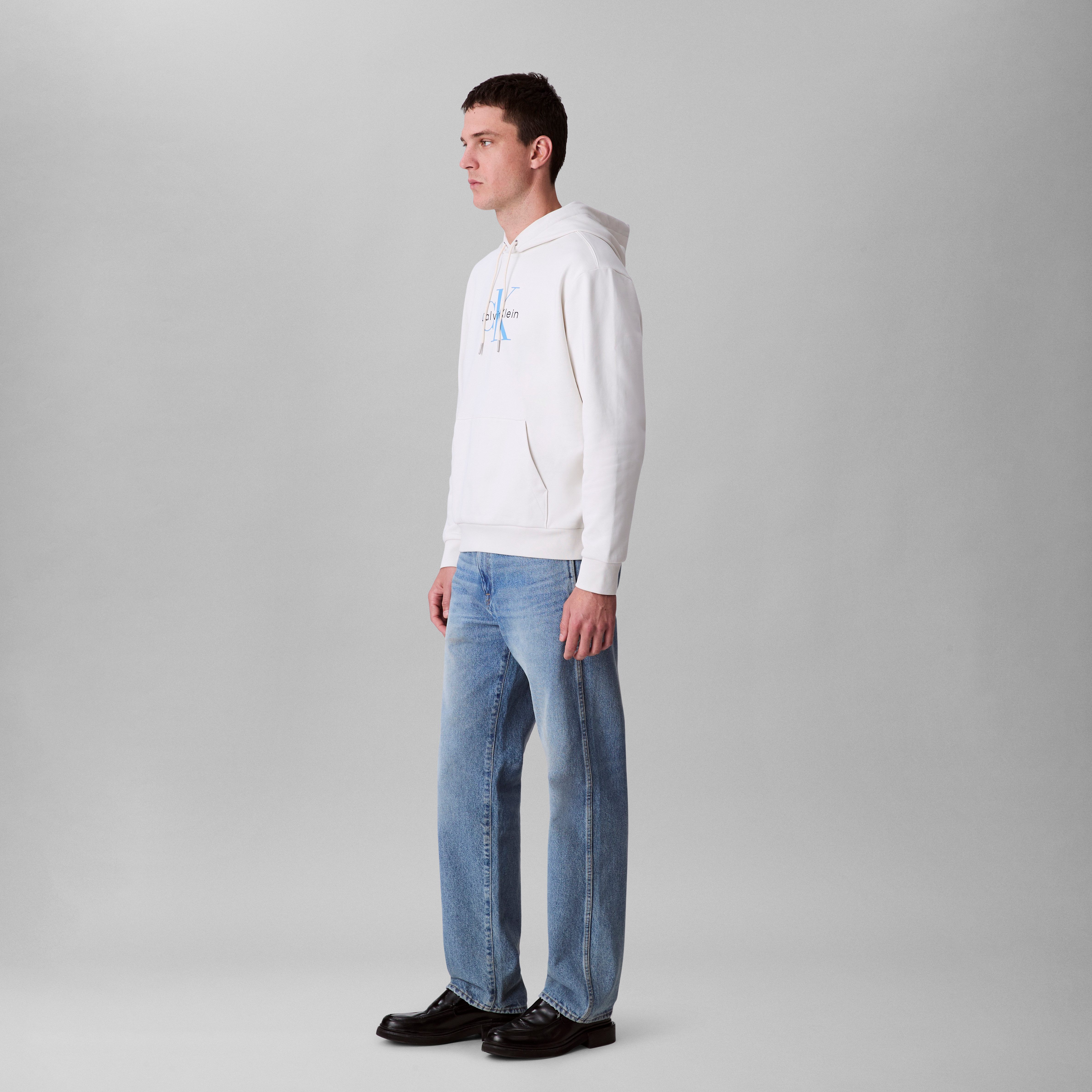 Calvin Klein Hoodie 400GSM TERRY MONOLOGO HOODIE