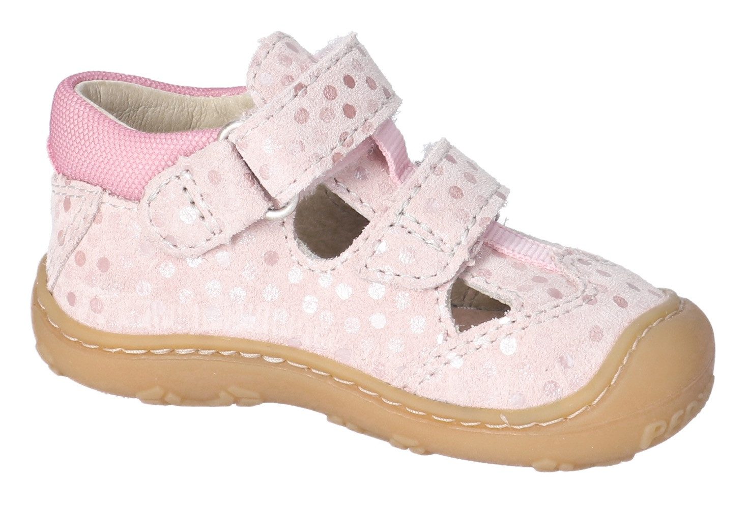 PEPINO by RICOSTA Babyschoentjes Ebi WMS: gemiddeld , klittenbandschoen, leren binnenzool, maat sjabloon te downloaden