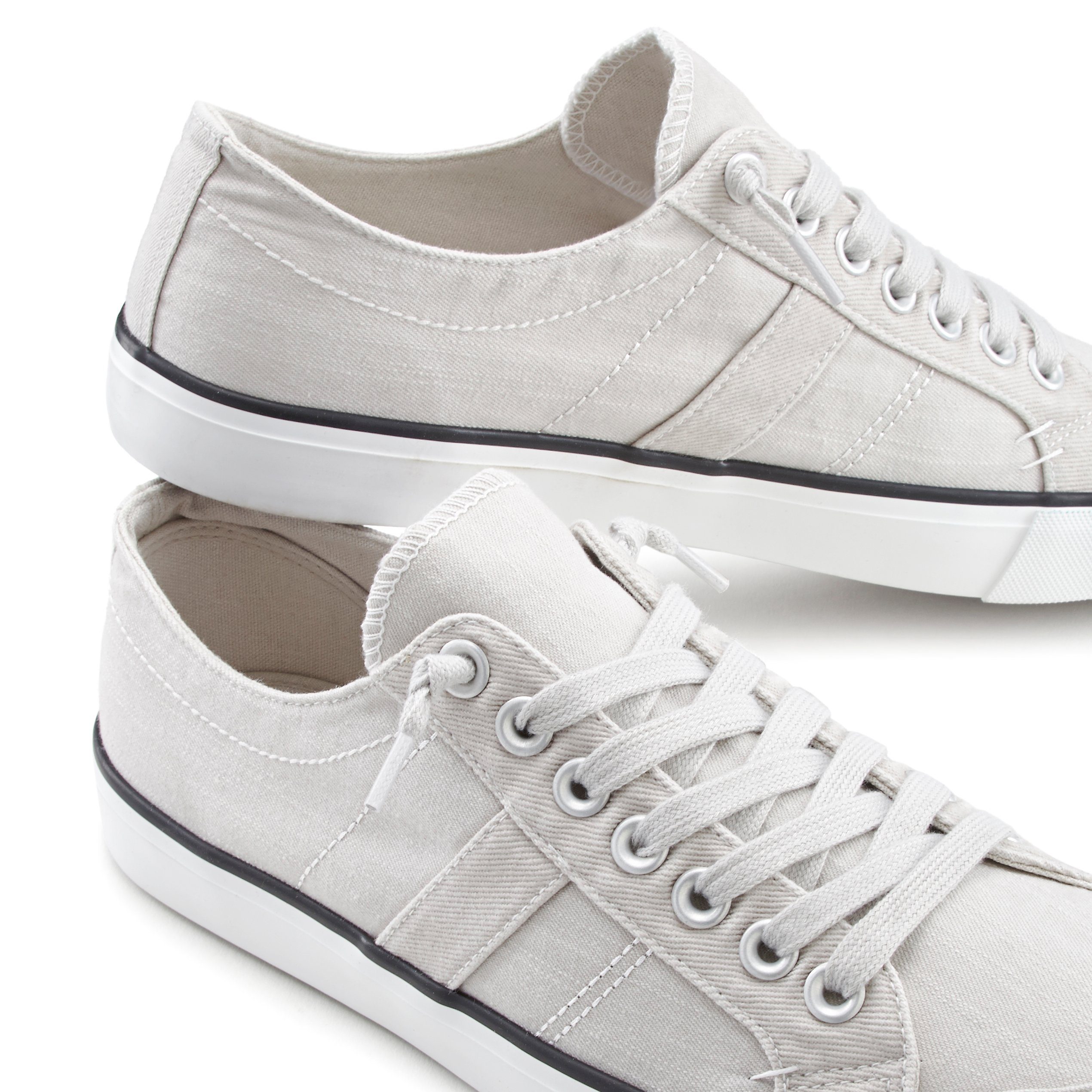 AUTHENTIC LE JOGGER Sneakers Veterschoen uit hoogwaardig canvas, lage schoenen, casual schoenen, slippers vegan
