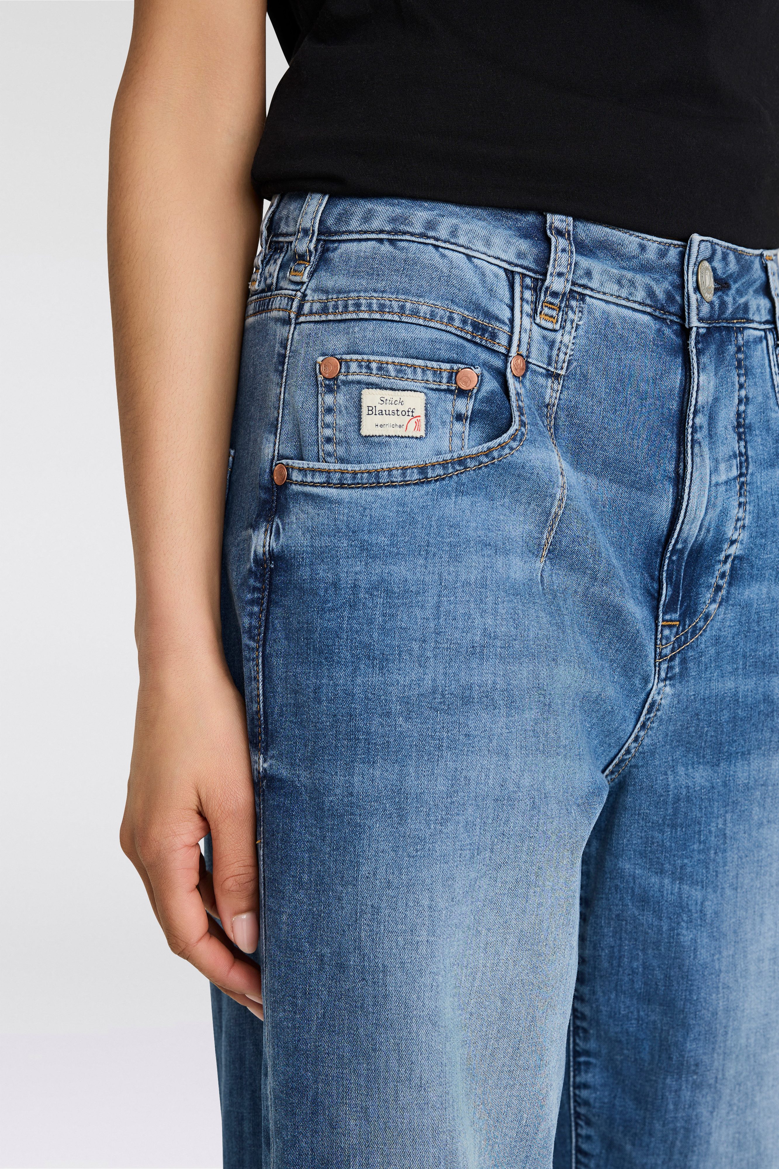 Herrlicher Straight jeans Brooke Recycled Denim Light