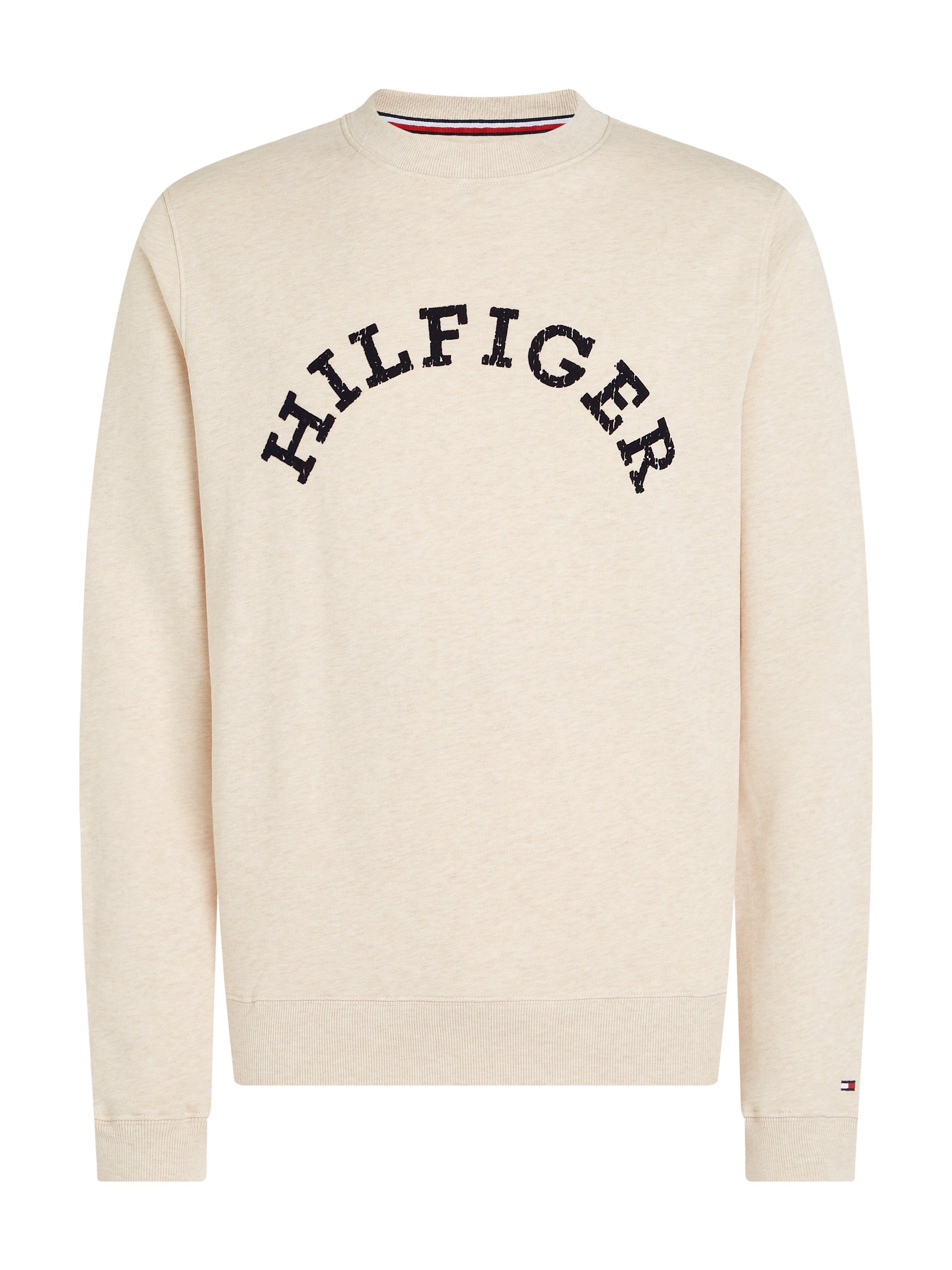 Tommy Hilfiger Sweatshirt HILFIGER ARCHED HTR SWEATSHIRT
