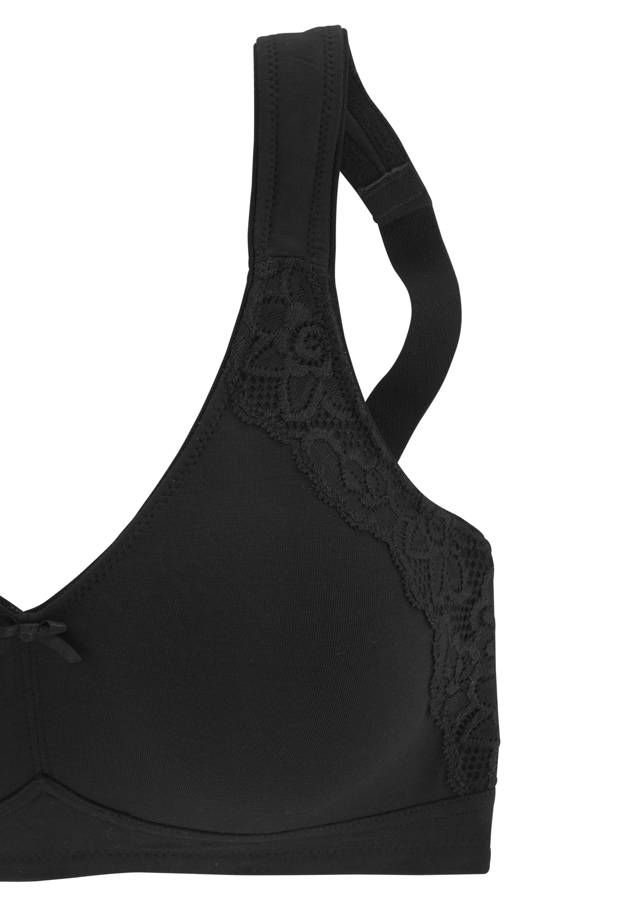 Petite fleur Soft-bh zonder beugels, van katoen (Set van 2)
