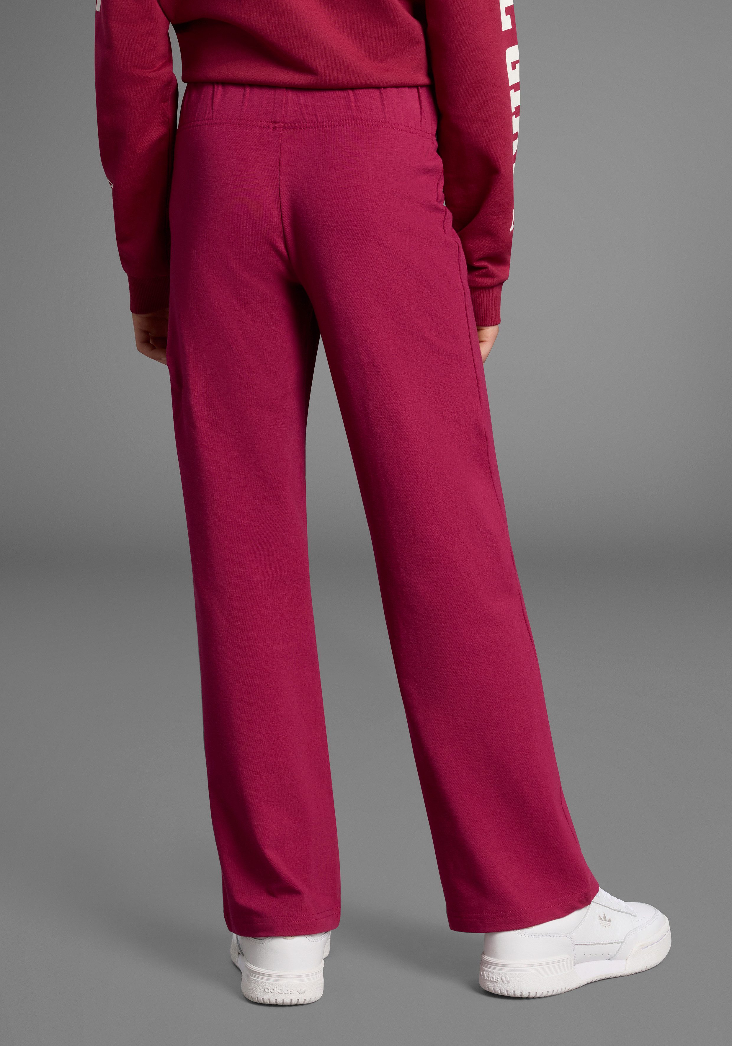 KIDSWORLD Jazzpants Jerseybroek met wijde pijpen