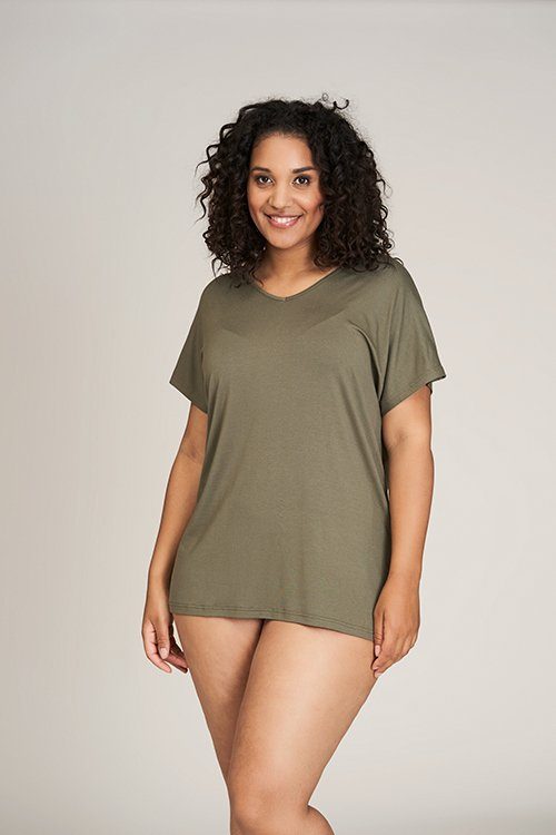 SANDGAARD T-shirt Asmsterdam in unikleur