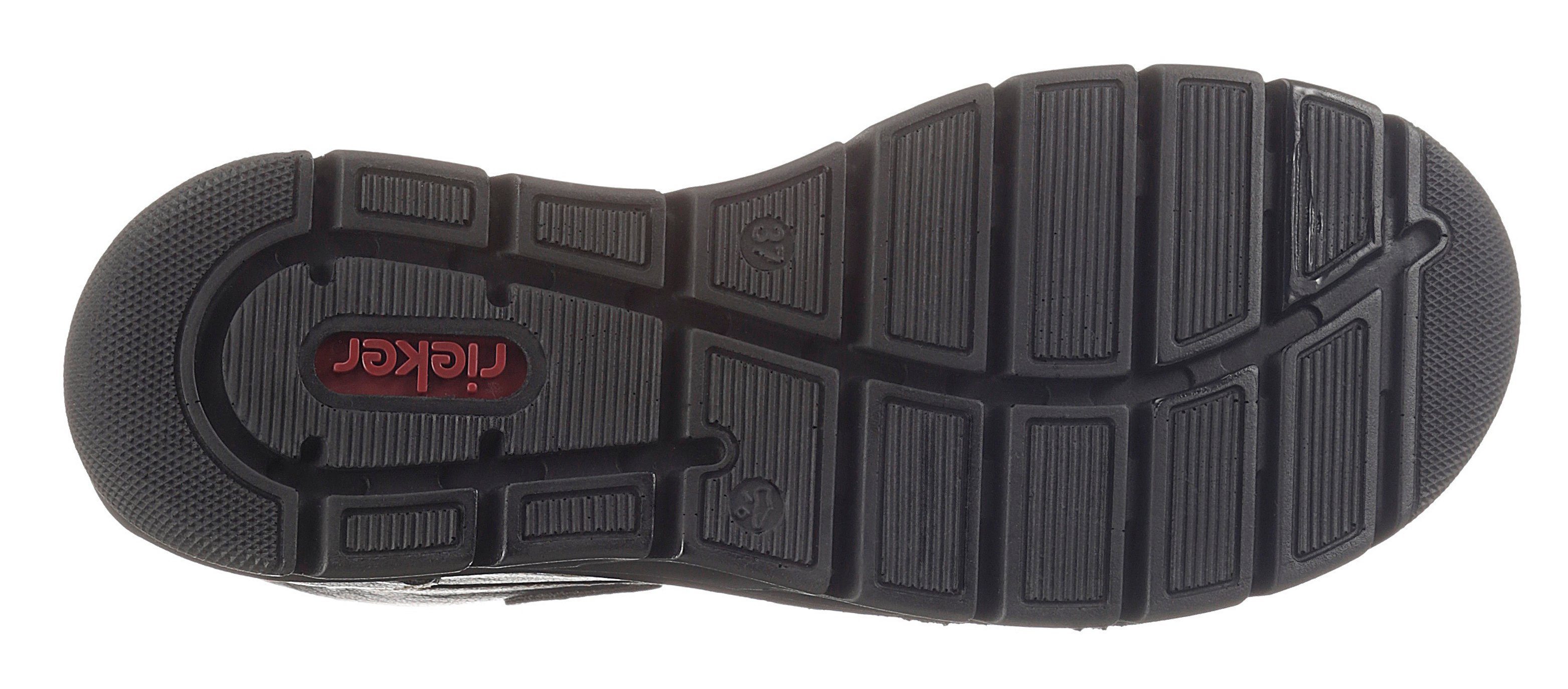 Rieker Hoge veterschoenen met luxueuze contrastnaden