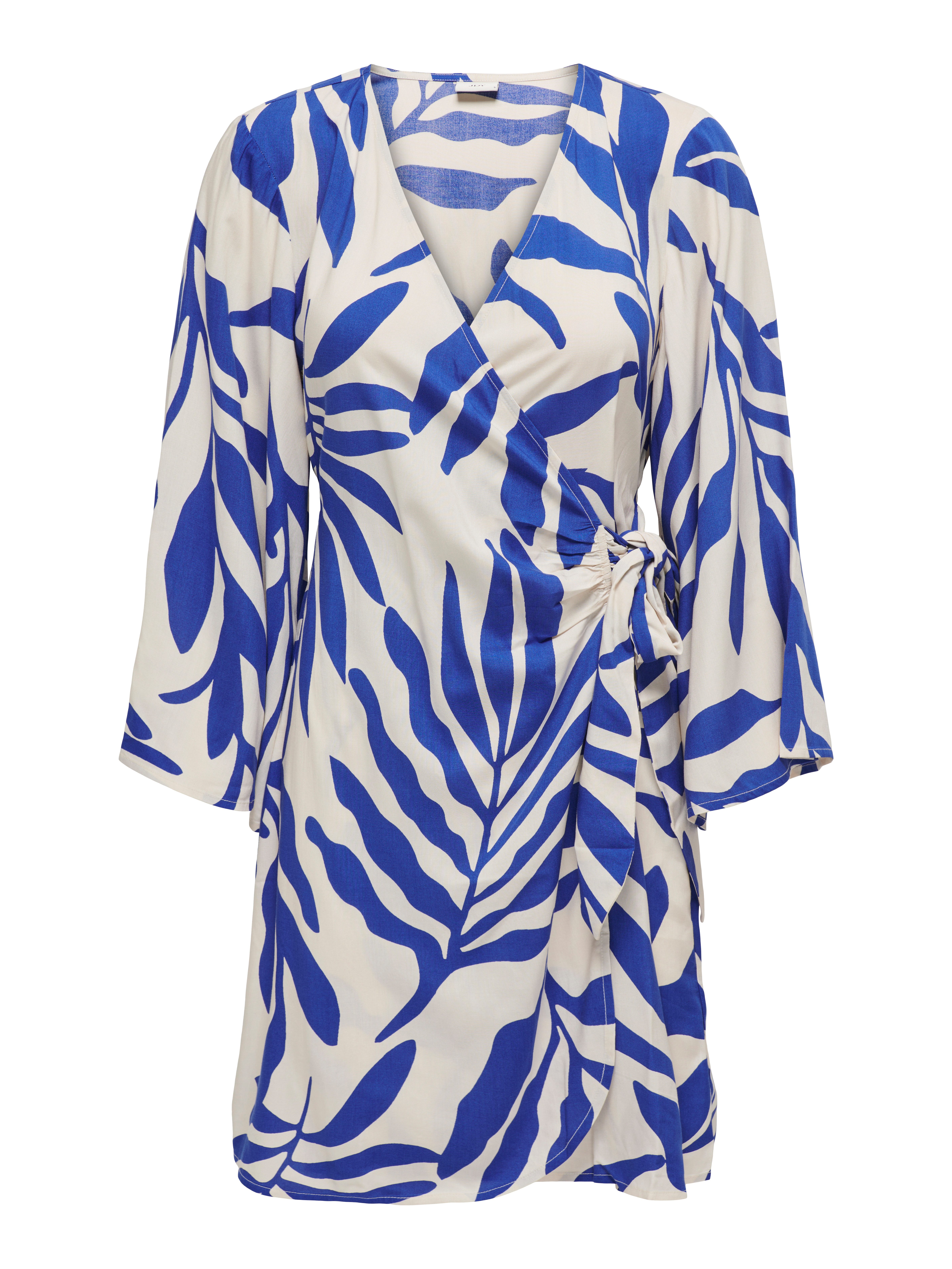 JDY Wikkeljurk JDYSEZEN LIFE 7/8 SHORT DRESS WVN DIA