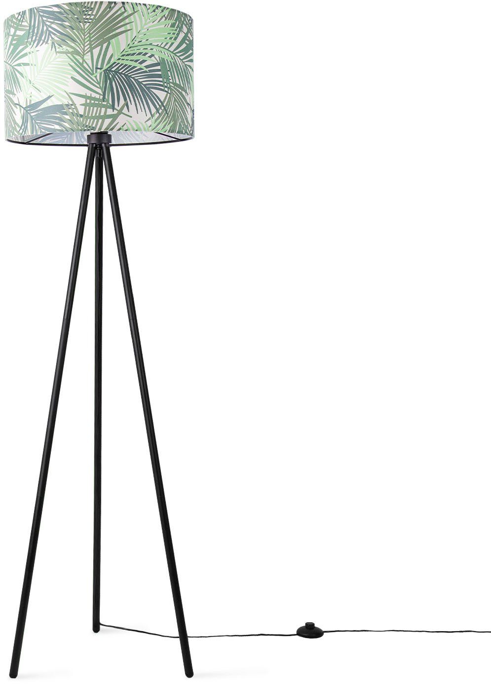 Paco Home Staande lamp Trina Ostende Lampenkap kantoor statief leeslamp decor kinderkamer jungle