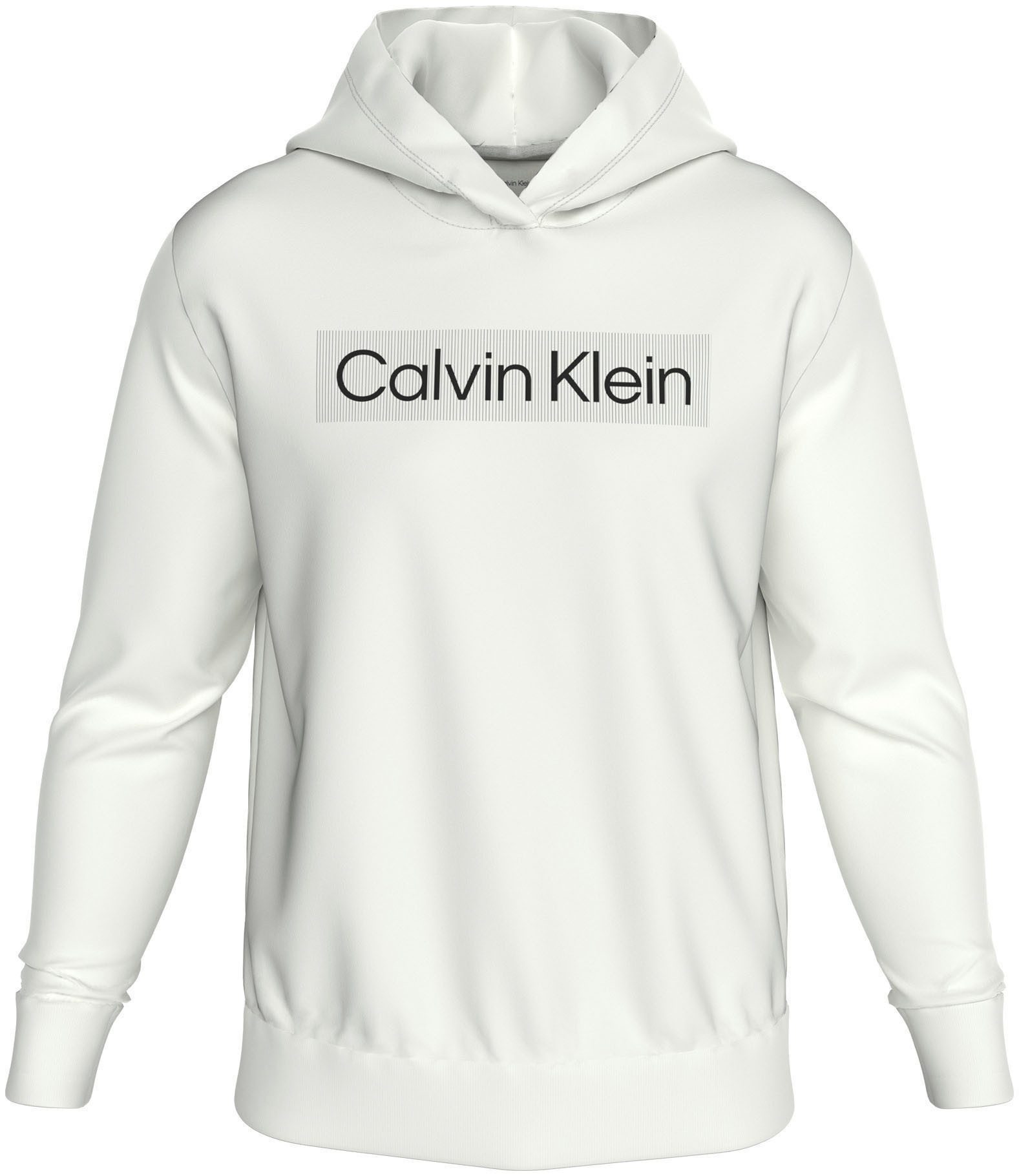 Calvin Klein Hoodie BOX STRIPED LOGO HOODIE